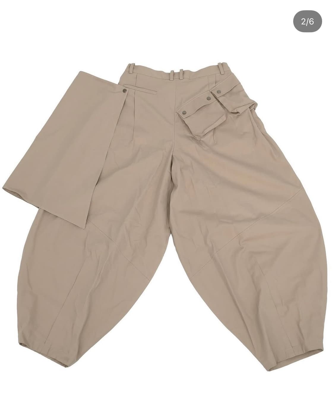 삼양쉐이드 skirt pants- beige 상품이미지2