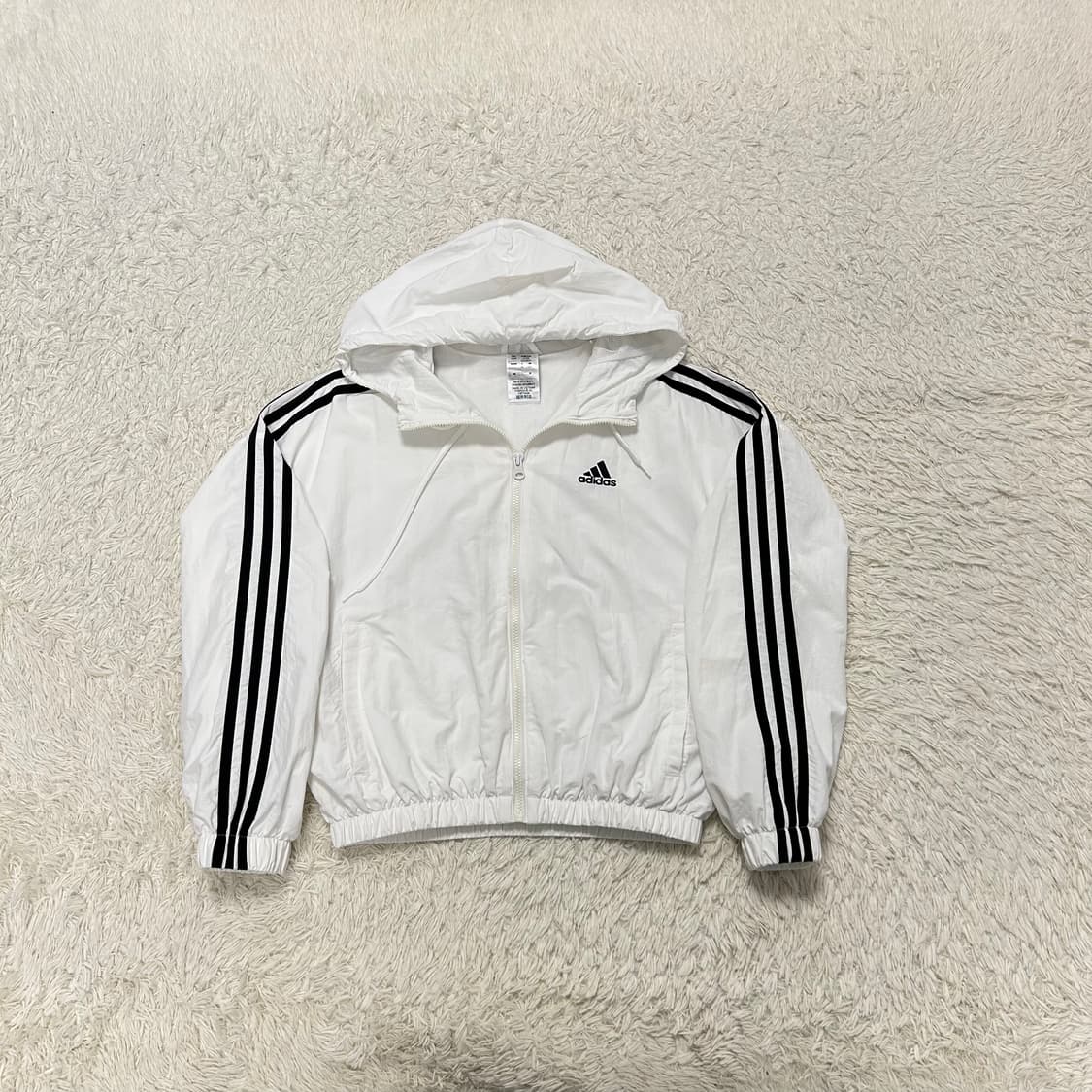 Adidas white windbreaker 상품이미지4