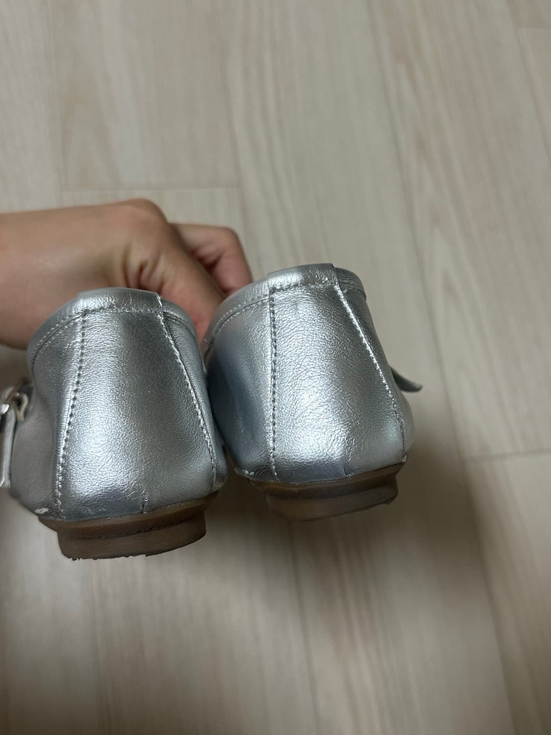 흐꺙 어너 메리제인 실버 39 (240-245) 상품이미지7