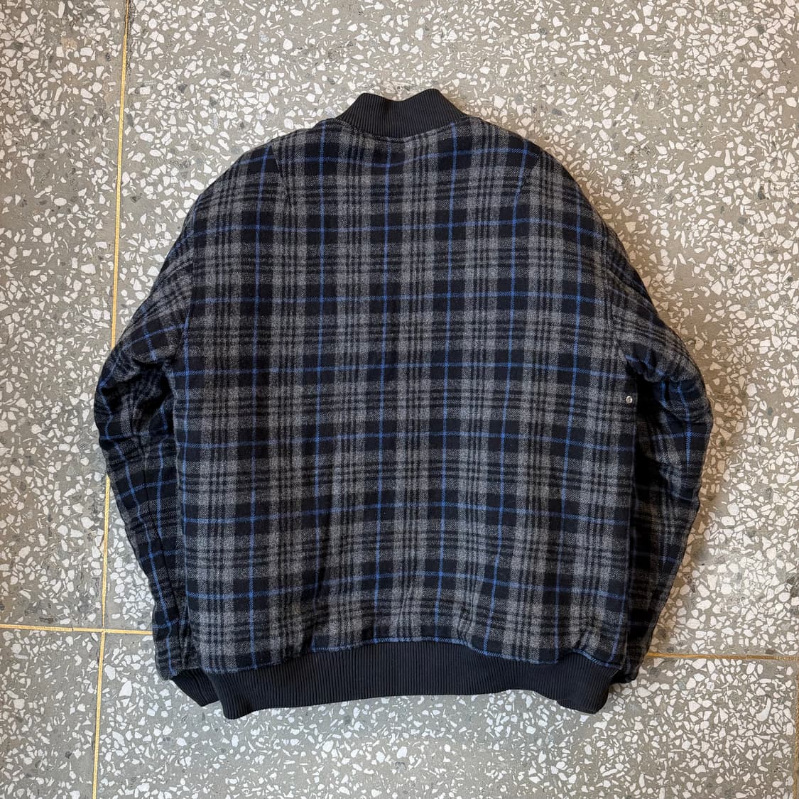 00s 올드 스투시 울 체크 자켓 상품이미지2