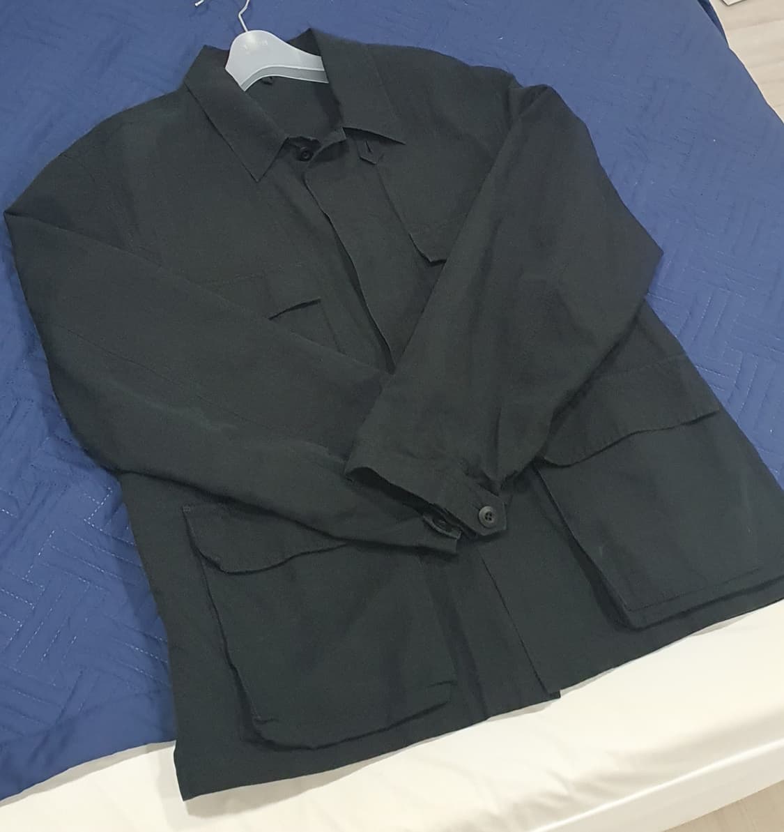 스틸네스 린넨 BDU 자켓 블랙 2 상품이미지6