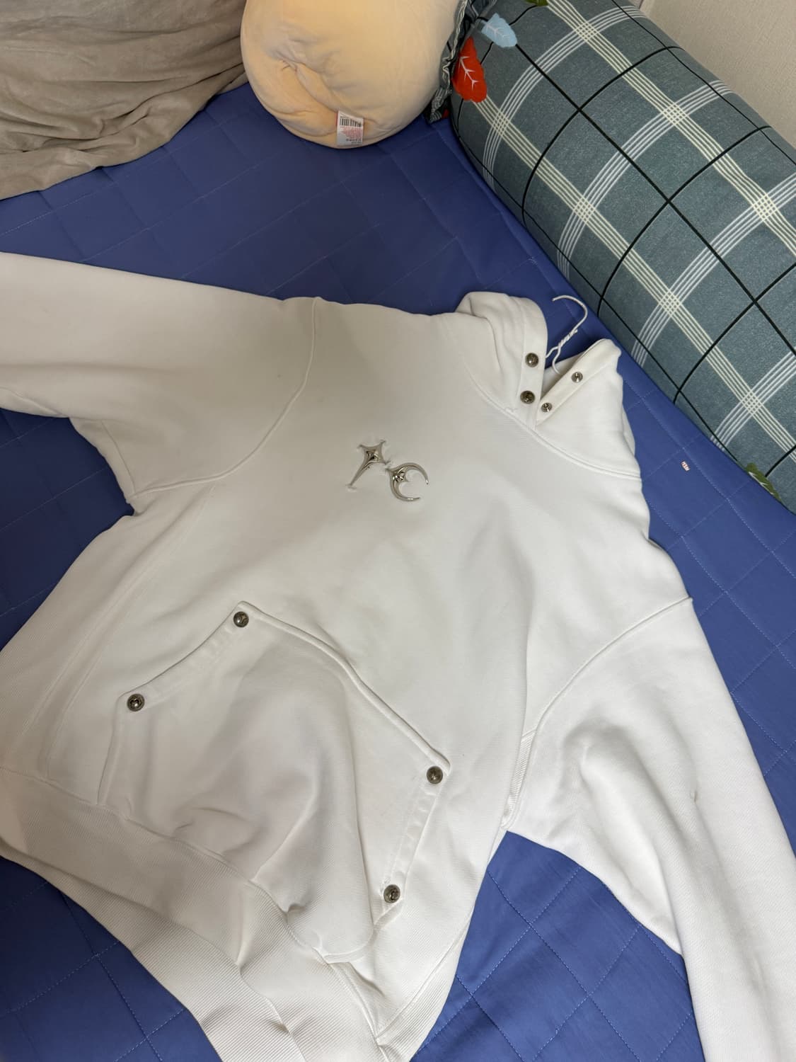 떠그클럽 아머후드 화이트  상품이미지2