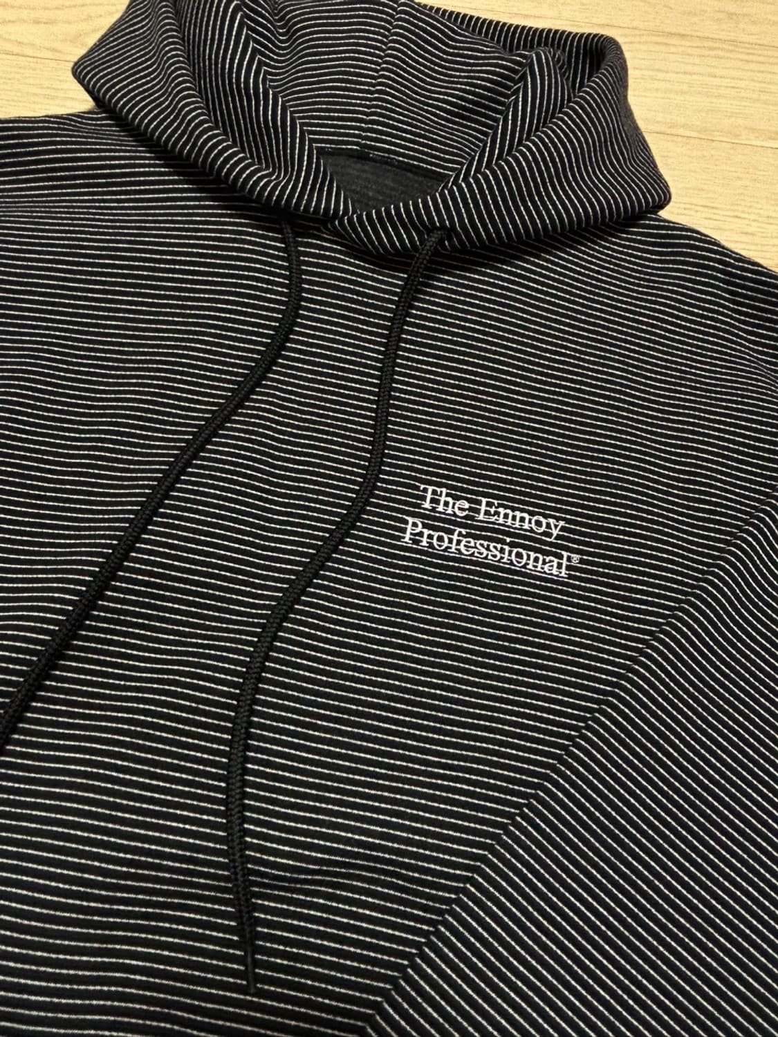 엔노이 ENNOY 24aw Border Hoodie Sweat XL 상품이미지2