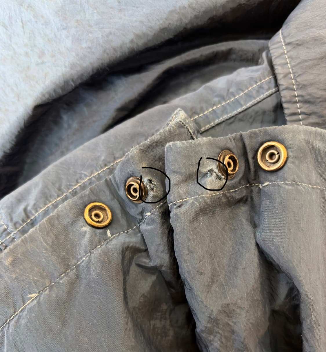 스톤 아일랜드 나일론 메탈 오버 셔츠 자켓 상품이미지5