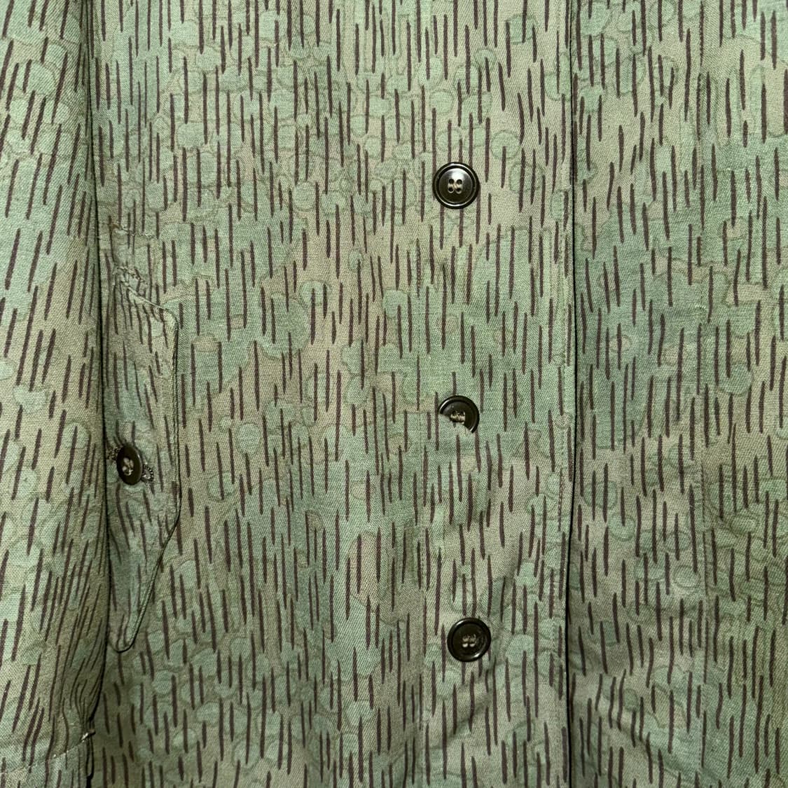 60s 체코군 레인드롭 카모 M-60 필드 자켓 (XL)   상품이미지6