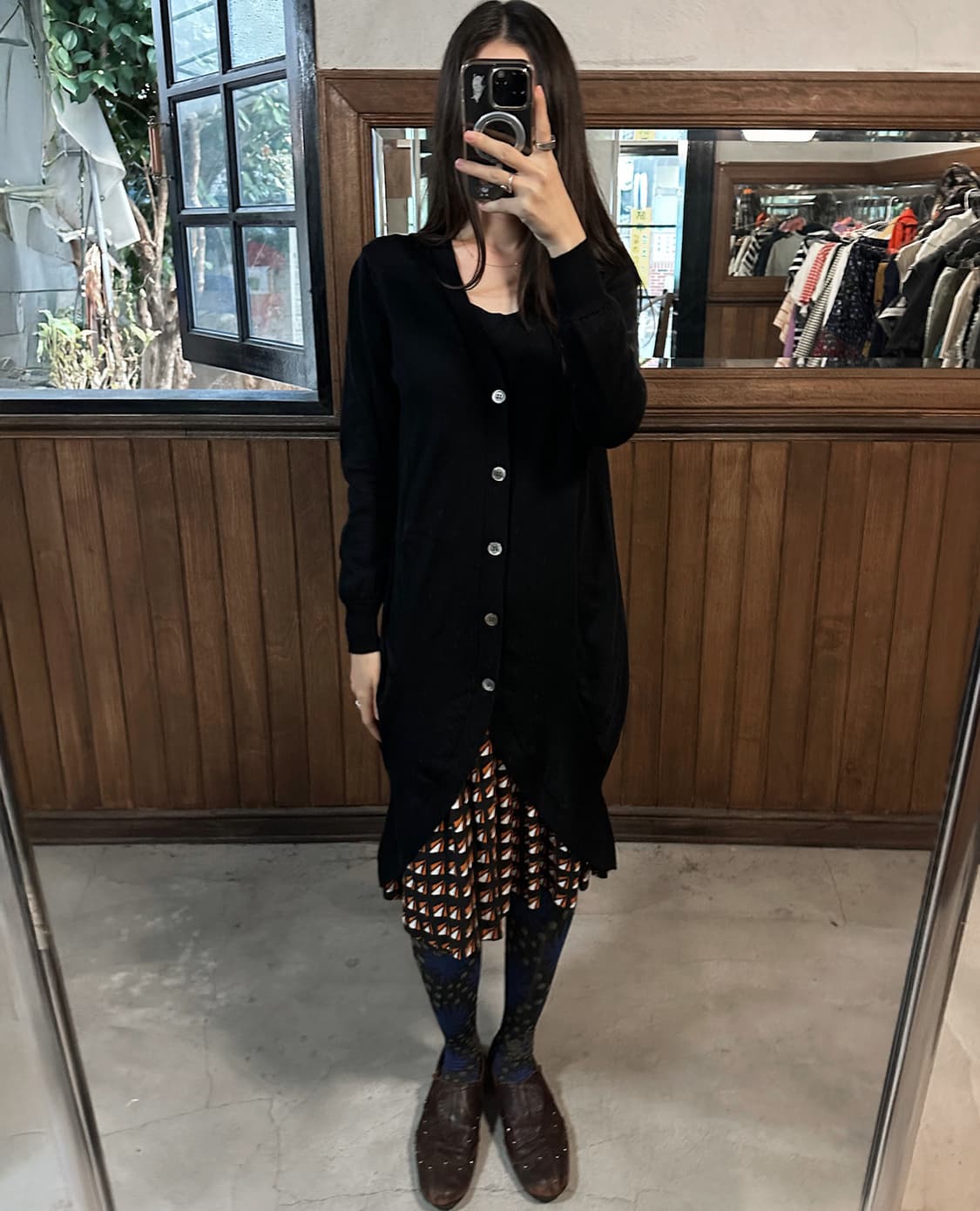 JUNYA WATANABE unbalance long cardigan 상품이미지2