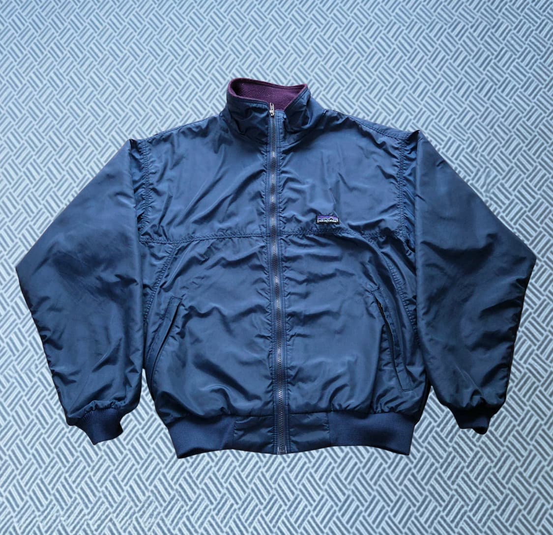 (M)파타고니아 Usa 블루그레이 나일론 쉘 봄버 자켓 상품이미지1
