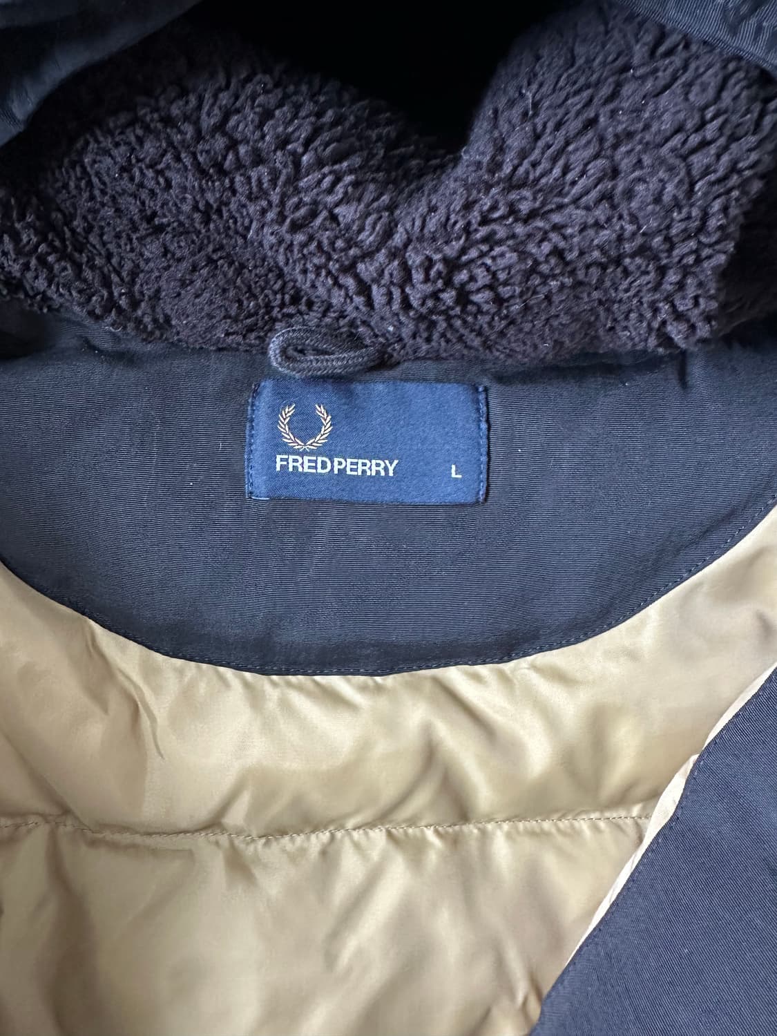 프레드페리 덕다운 패딩 상품이미지4