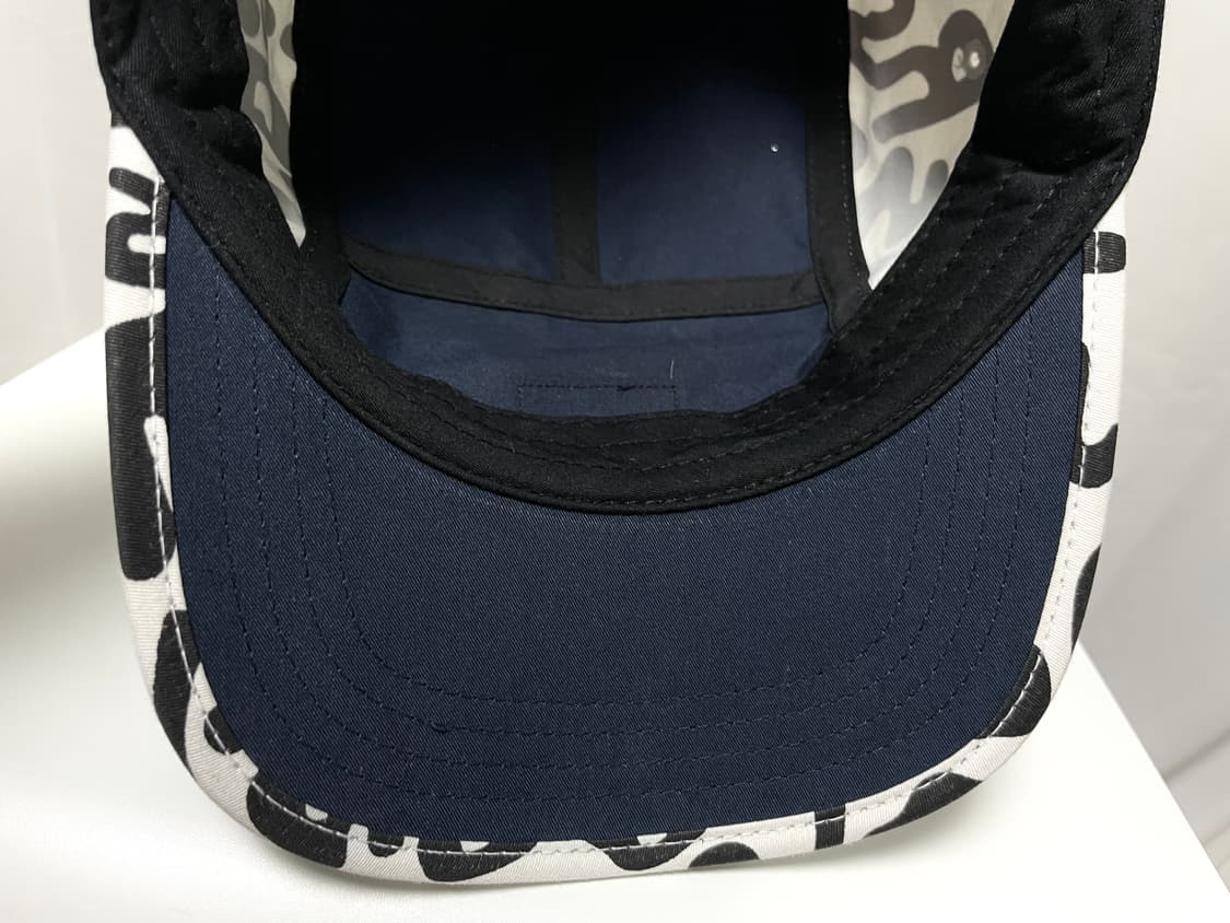 (1회 착용) 위캔더스 스트링 패턴 캠프캡 모자 _ 네이비 상품이미지9