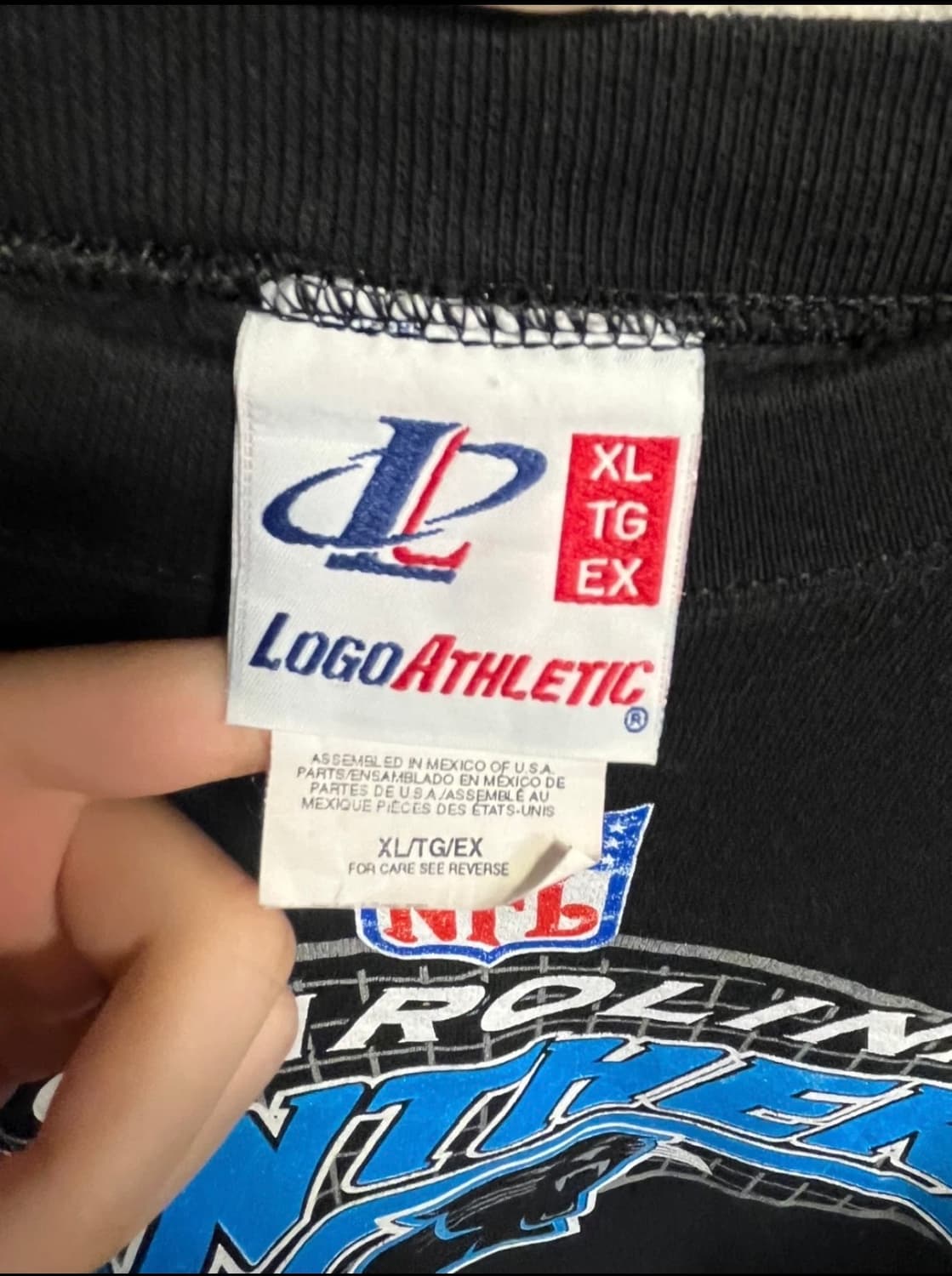 Nfl 캐롤리나 팬서스 맨투맨 상품이미지3