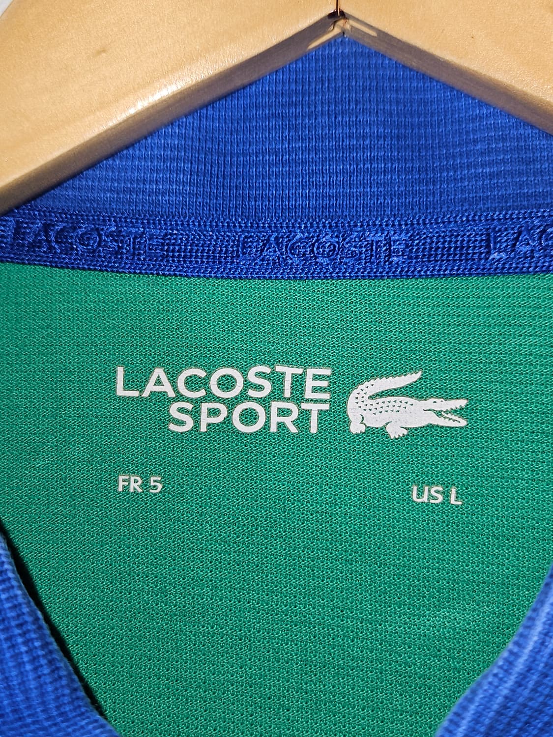 라코스테 스포츠 맨즈 기능성 카라티 오션블루 L 상품이미지3