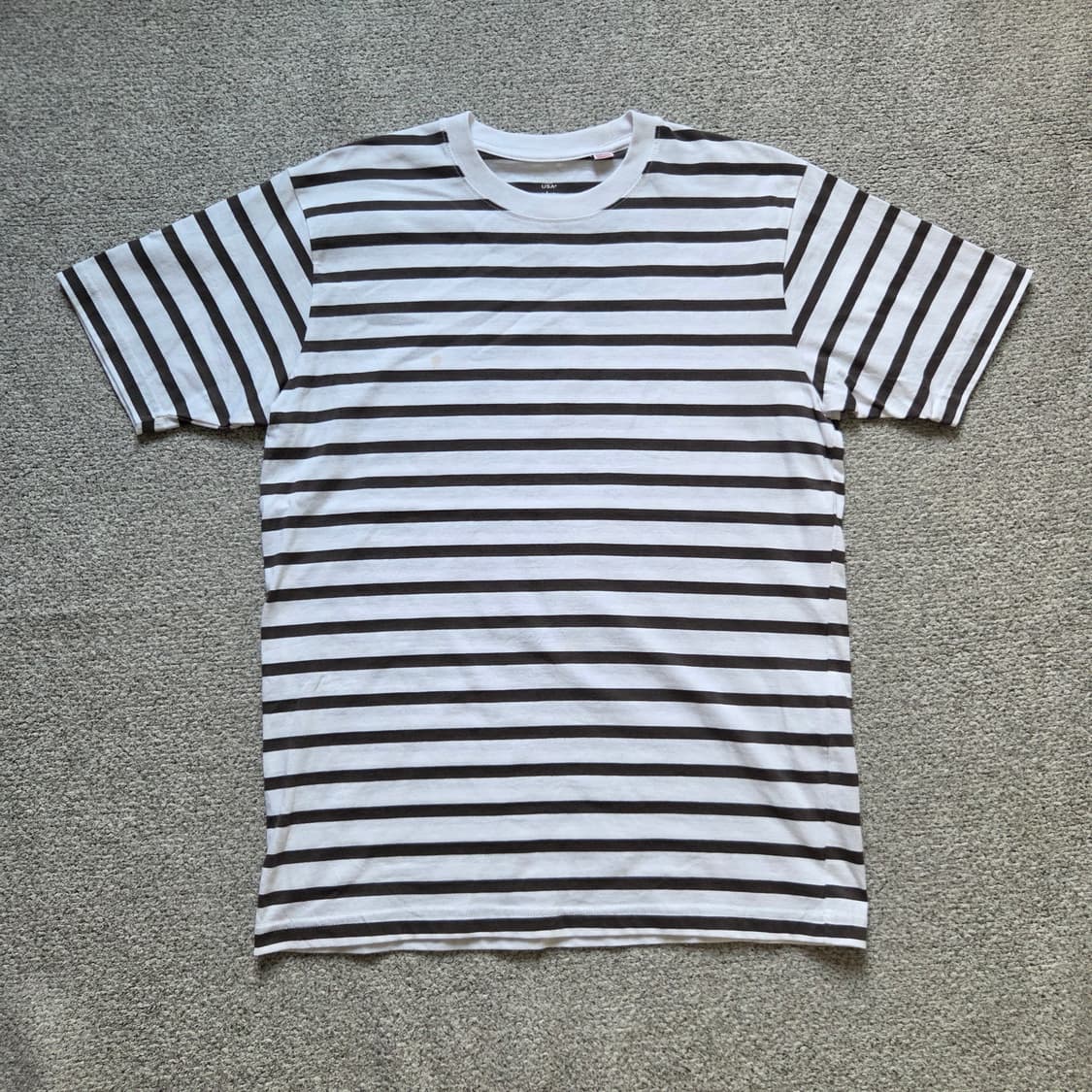 Closshi 스트라이프 반팔 티셔츠 L(100) 상품이미지1