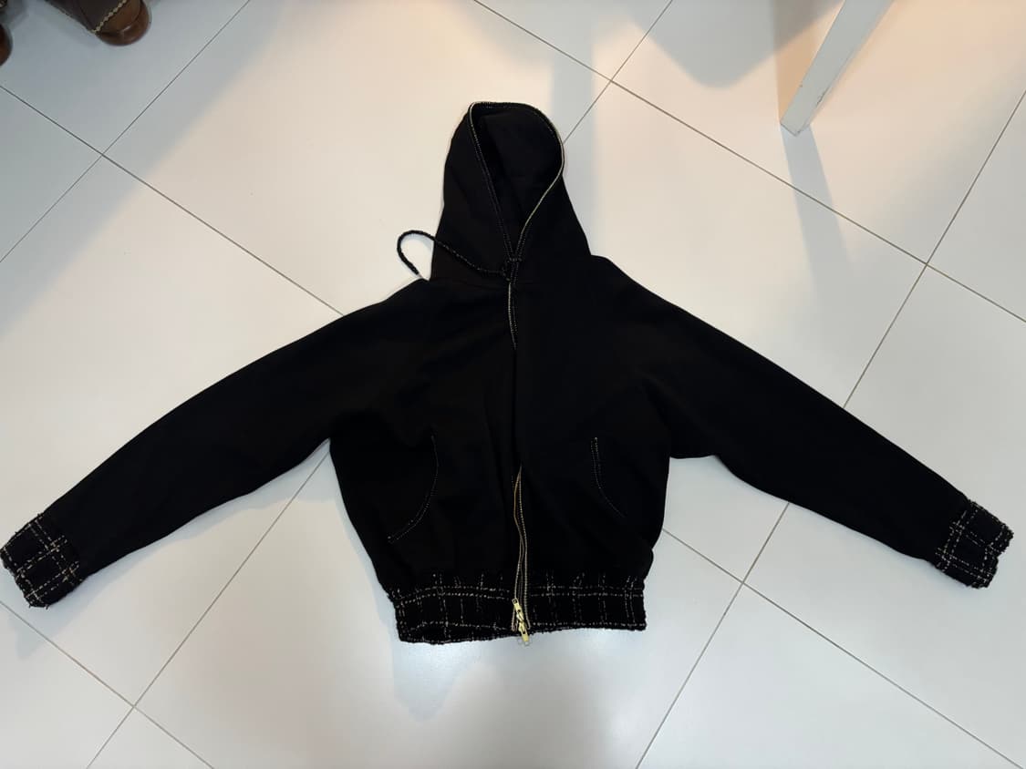 차드말론 트위드 후드집업 상품이미지3