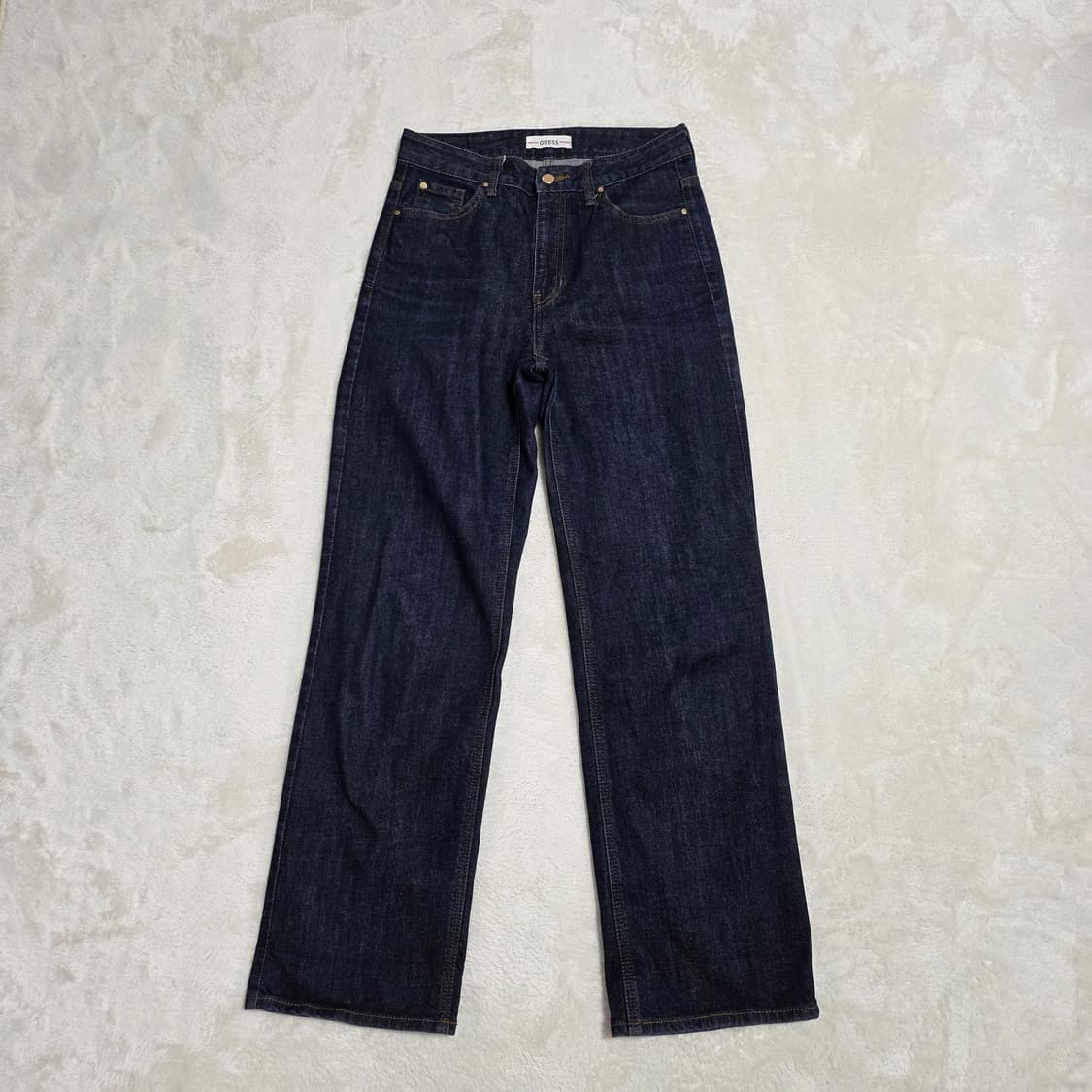 (26)여성 게스 세미와이드 데님 팬츠  상품이미지1