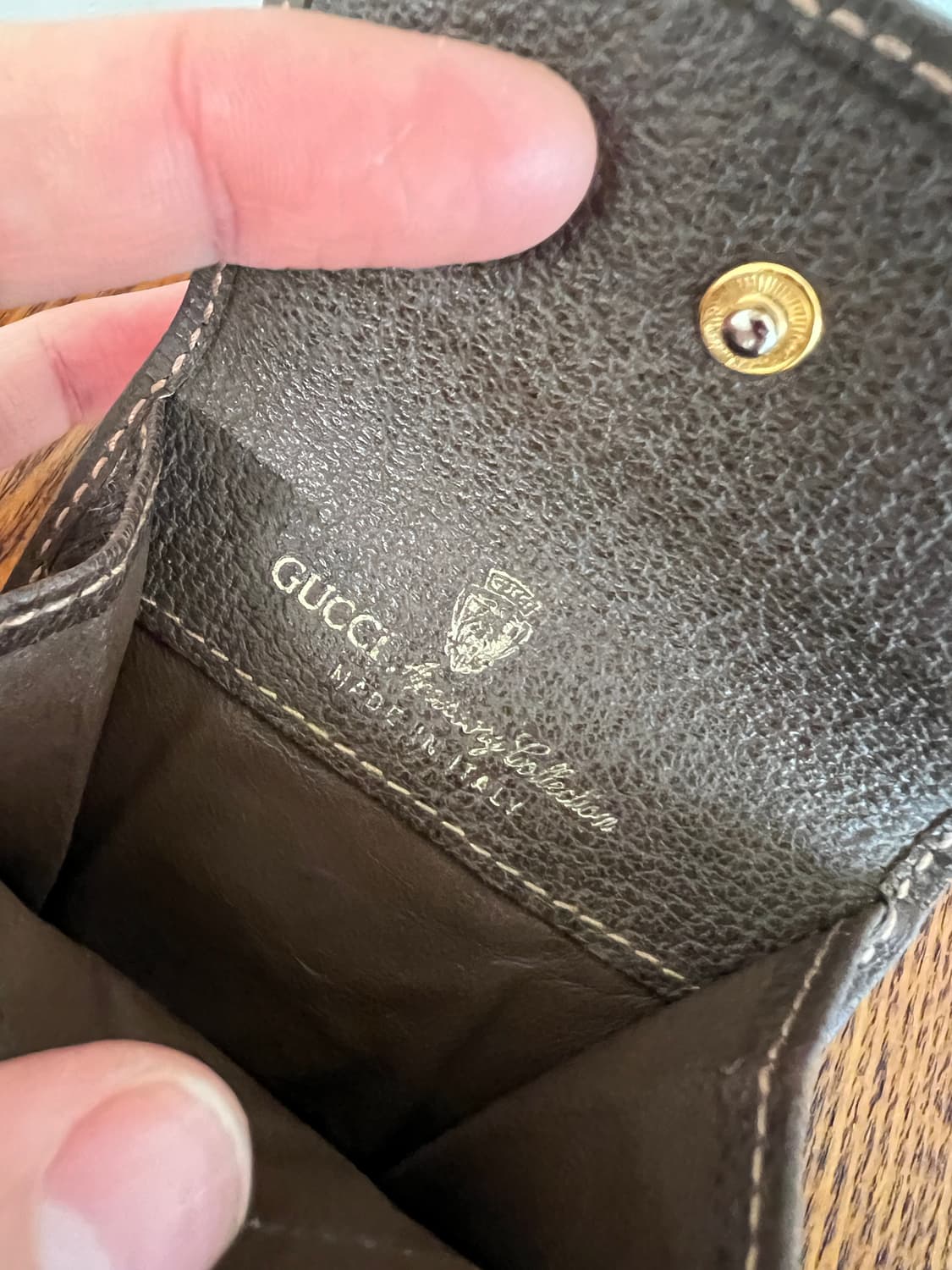 빈티지 구찌 GG 슈프림 코인 월렛 상품이미지8