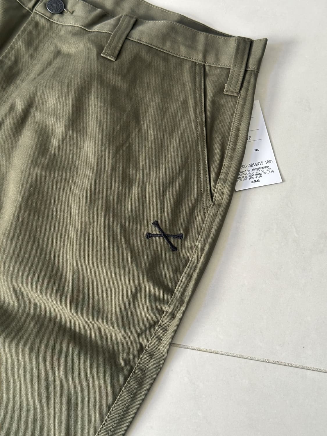 chinopan bottom pants nvbl-101 치노 팬츠 상품이미지2
