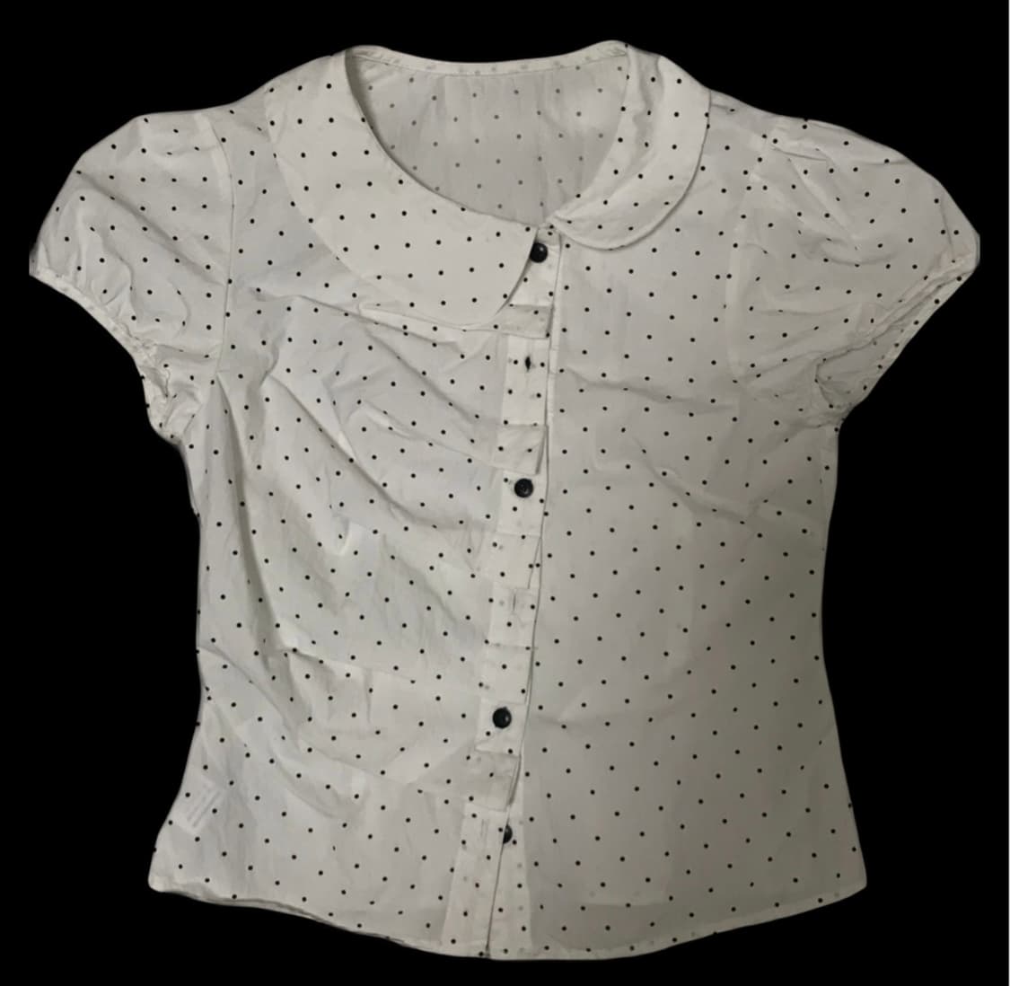 romance Nanci 타오바오 도트 블라우스 상품이미지2