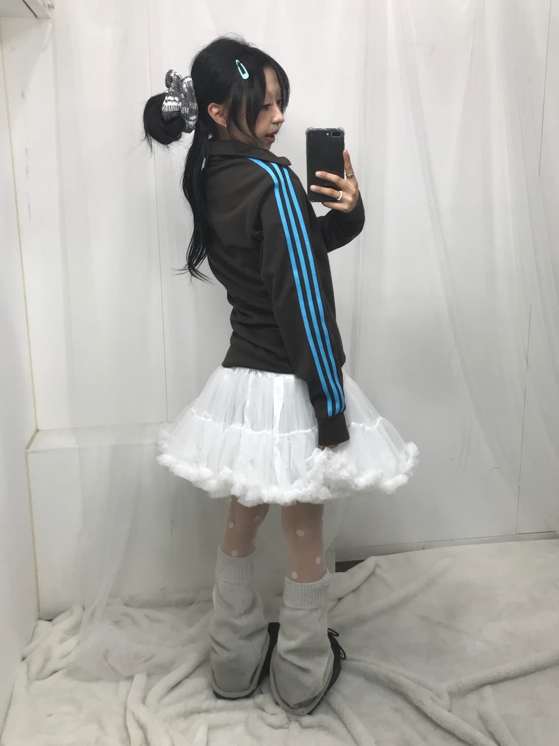 < Adidas Mint Chocolate Track Jersey > 상품이미지6