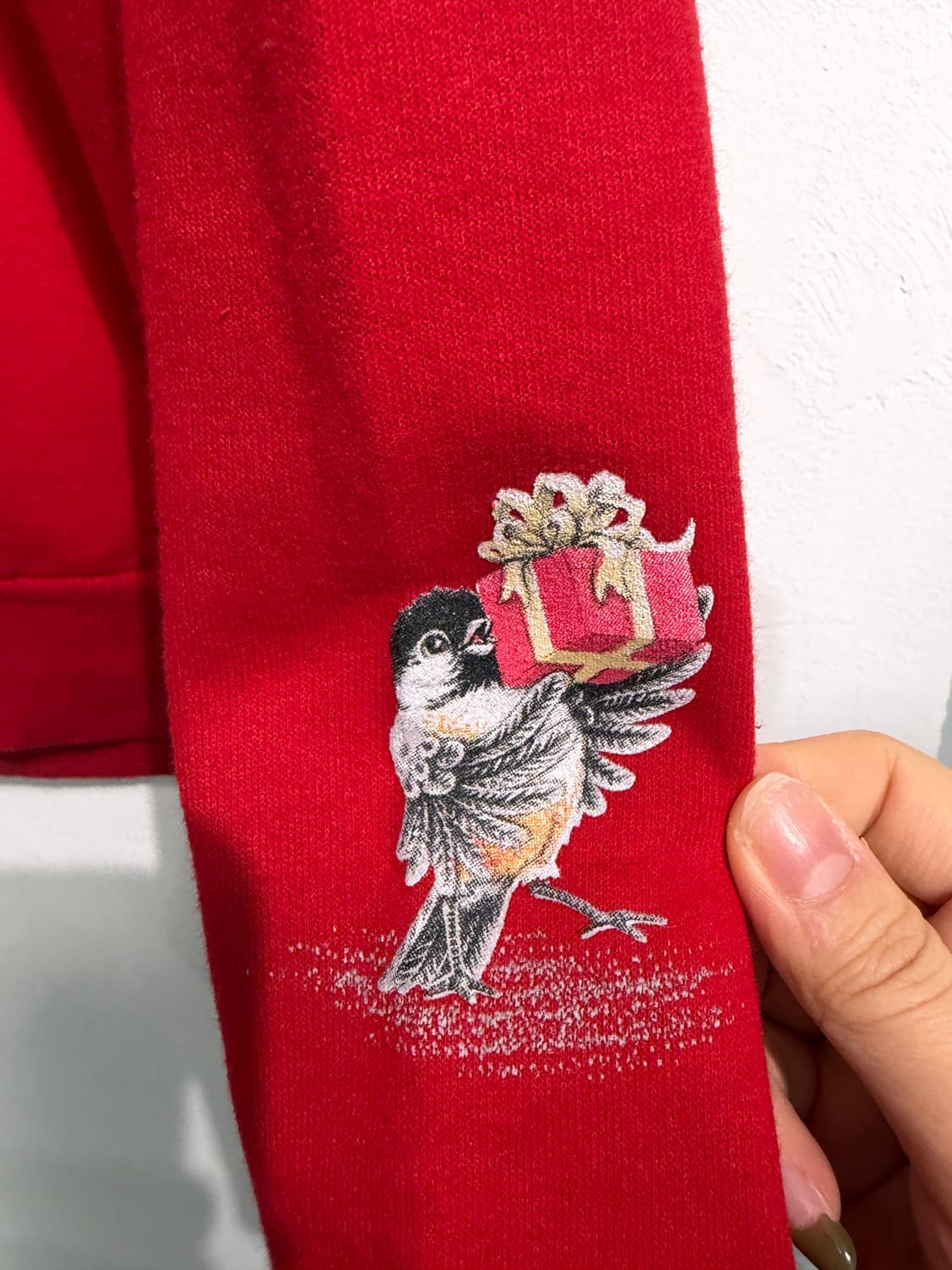 U.S.A. 크리스마스 맨투맨 XL 어글리니트 상품이미지7