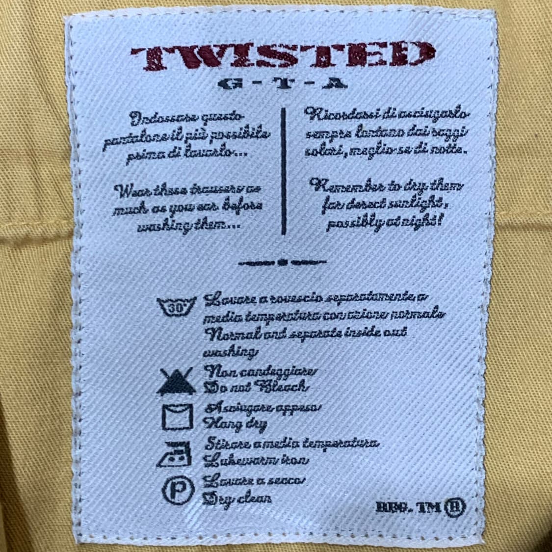 [33] Twisted G.T.A. 카고 팬츠 상품이미지5