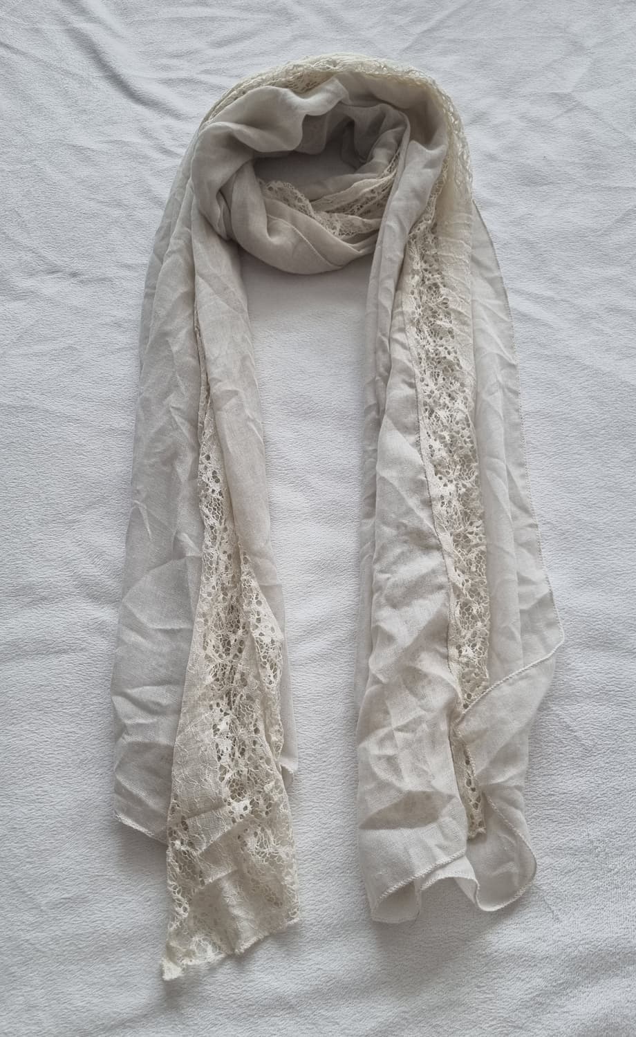 빈티지 모리걸 하구미 레이스 머플러 상품이미지1