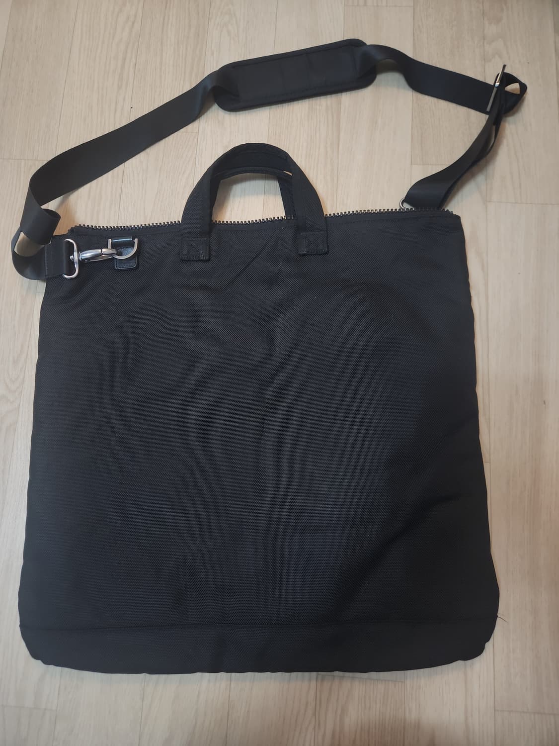 캉골 블랙 숄더백 토트백 상품이미지3