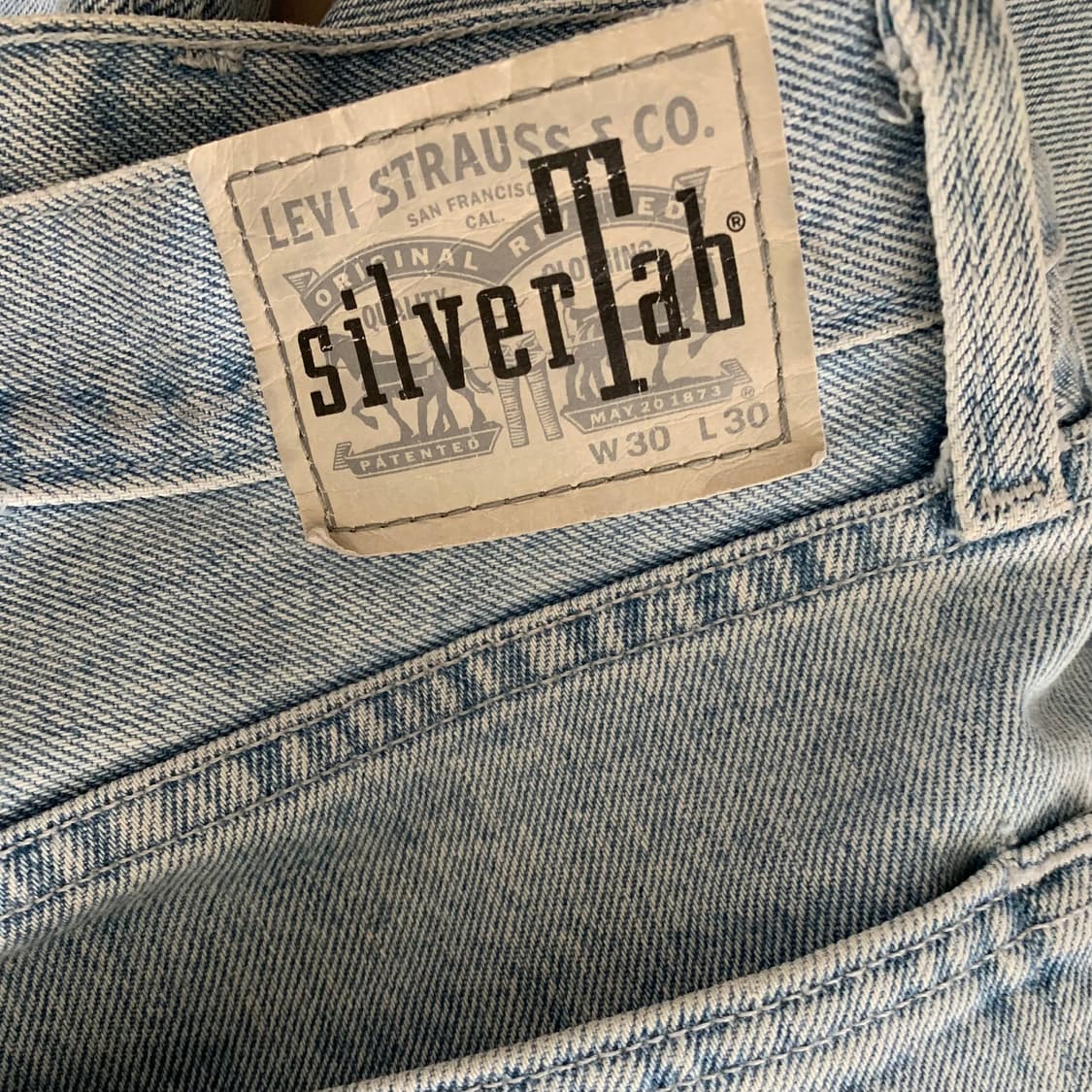 리바이스 실버탭 데님 팬츠 배기핏 상품이미지3