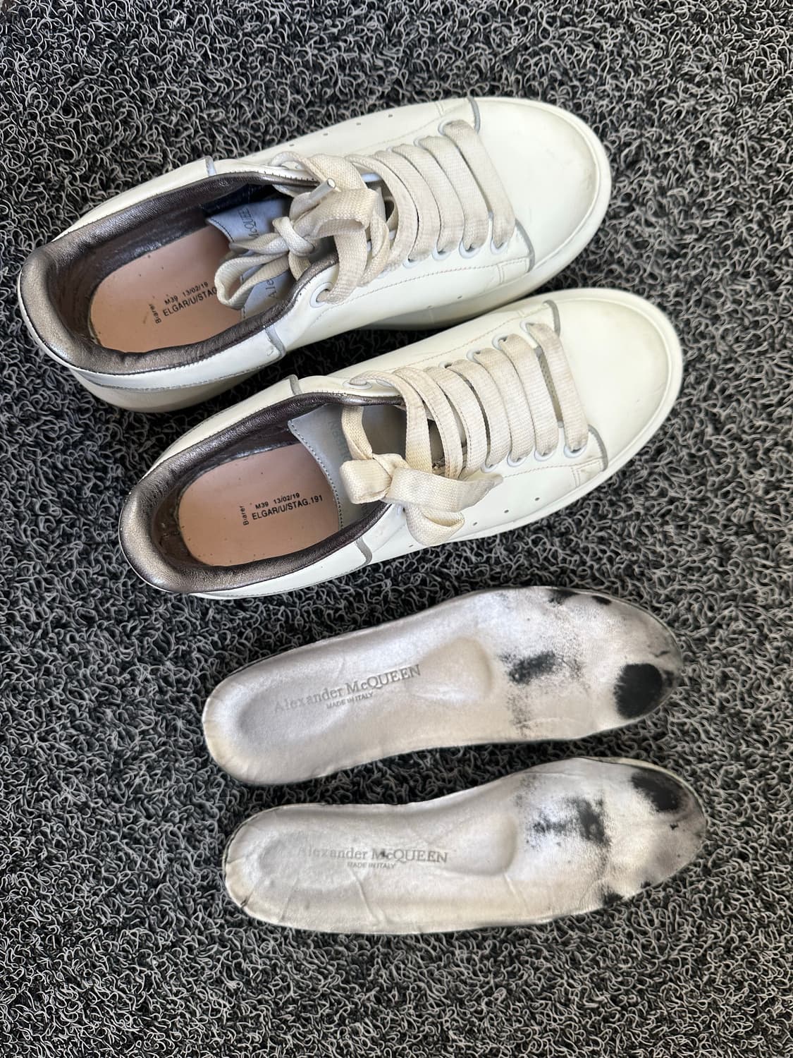 알렉산더 맥퀸 오버솔 스니커즈 39/245 상품이미지5