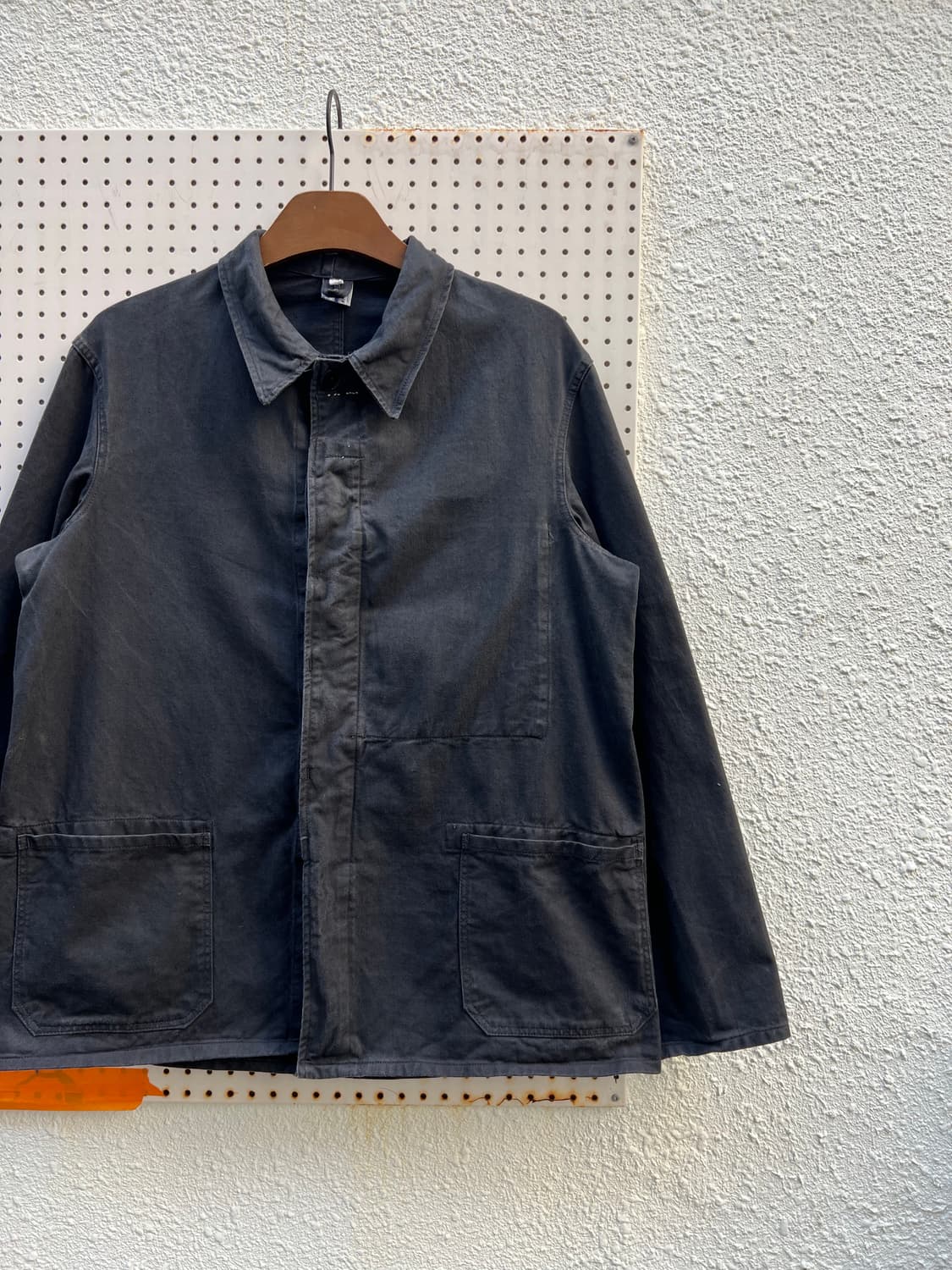 OLD VINTAGE BLACK FRENCH WORK 블랙프렌치워크자켓 상품이미지5