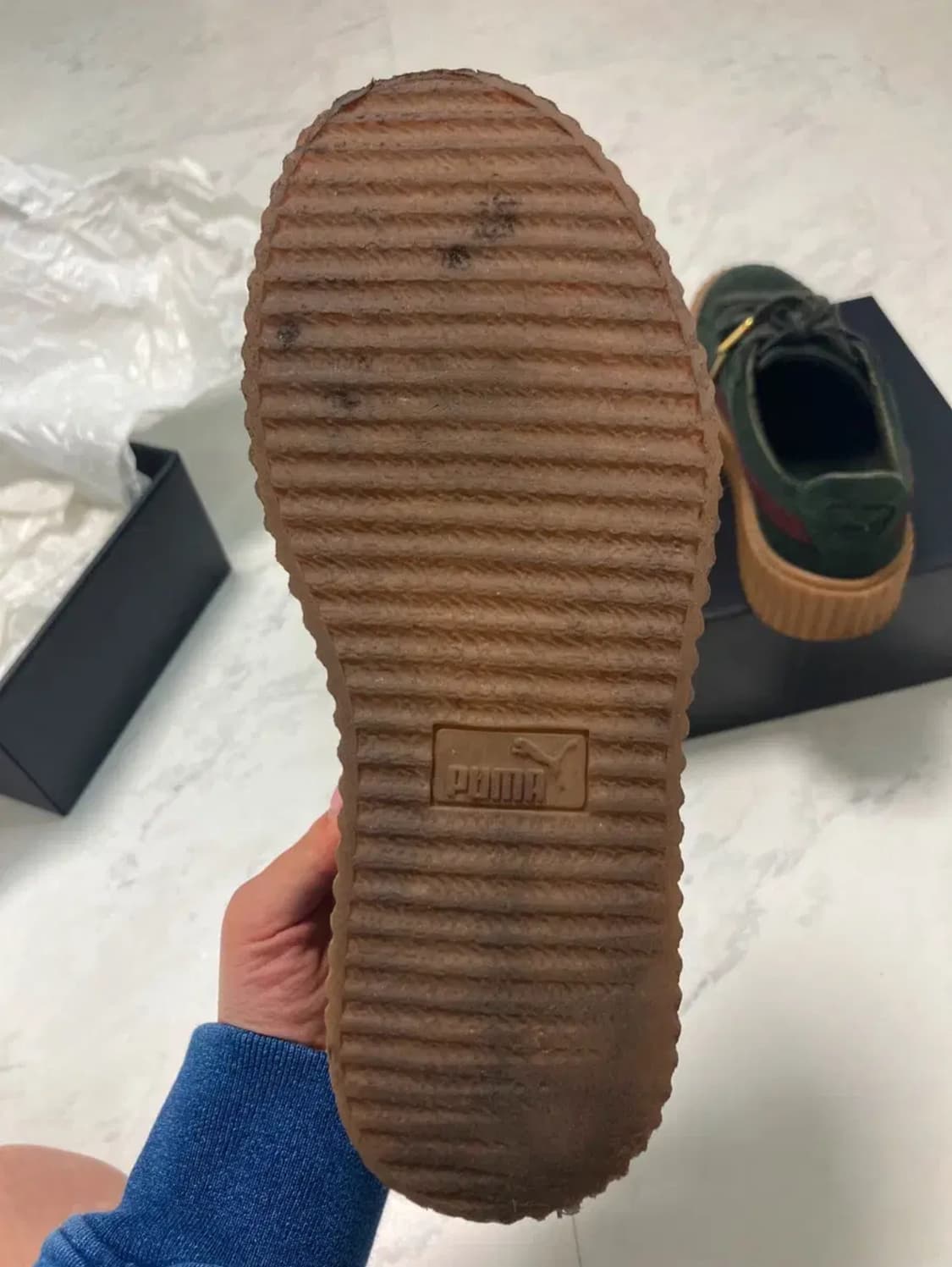 pumaXrihanna 클리퍼그린 37 상품이미지5