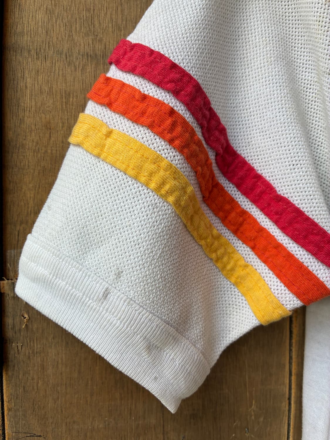 80s Vintage Football Tee Made in USA 상품이미지3