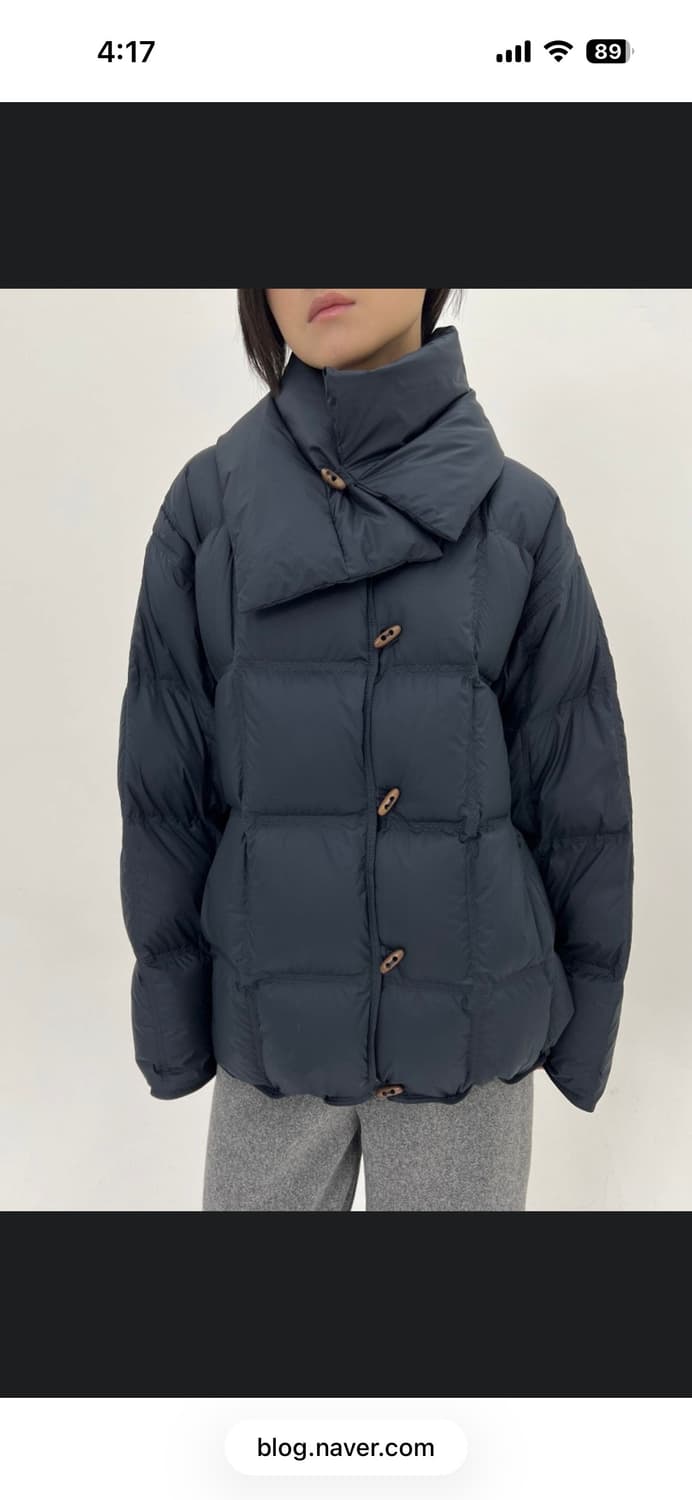 제평 by min 바이민 구스 머플러 패딩 상품이미지1