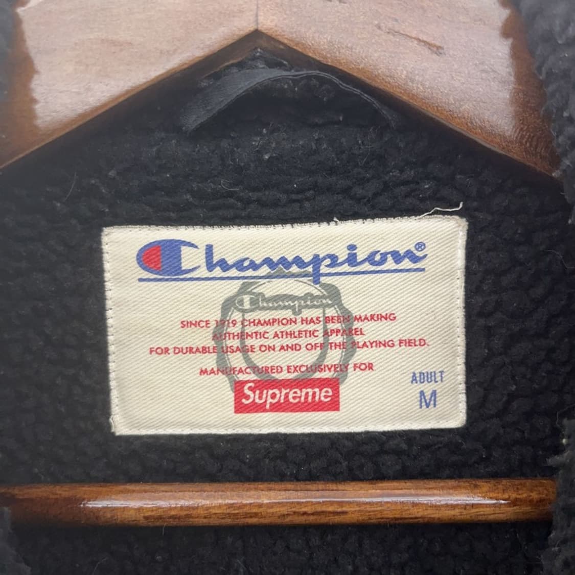 슈프림 챔피온 올드스쿨 스타디움 양털 야상자켓 돕바 M C07169 상품이미지5