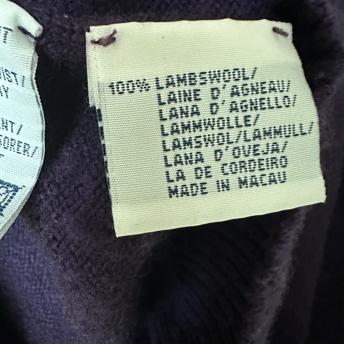 해외S 폴로 랄프로렌 빈티지 울 니트 상품이미지5