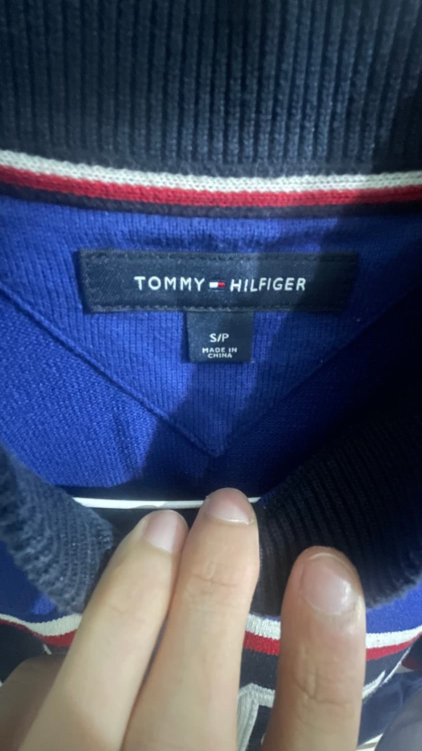 타미힐피거 니트집업 s 상품이미지3