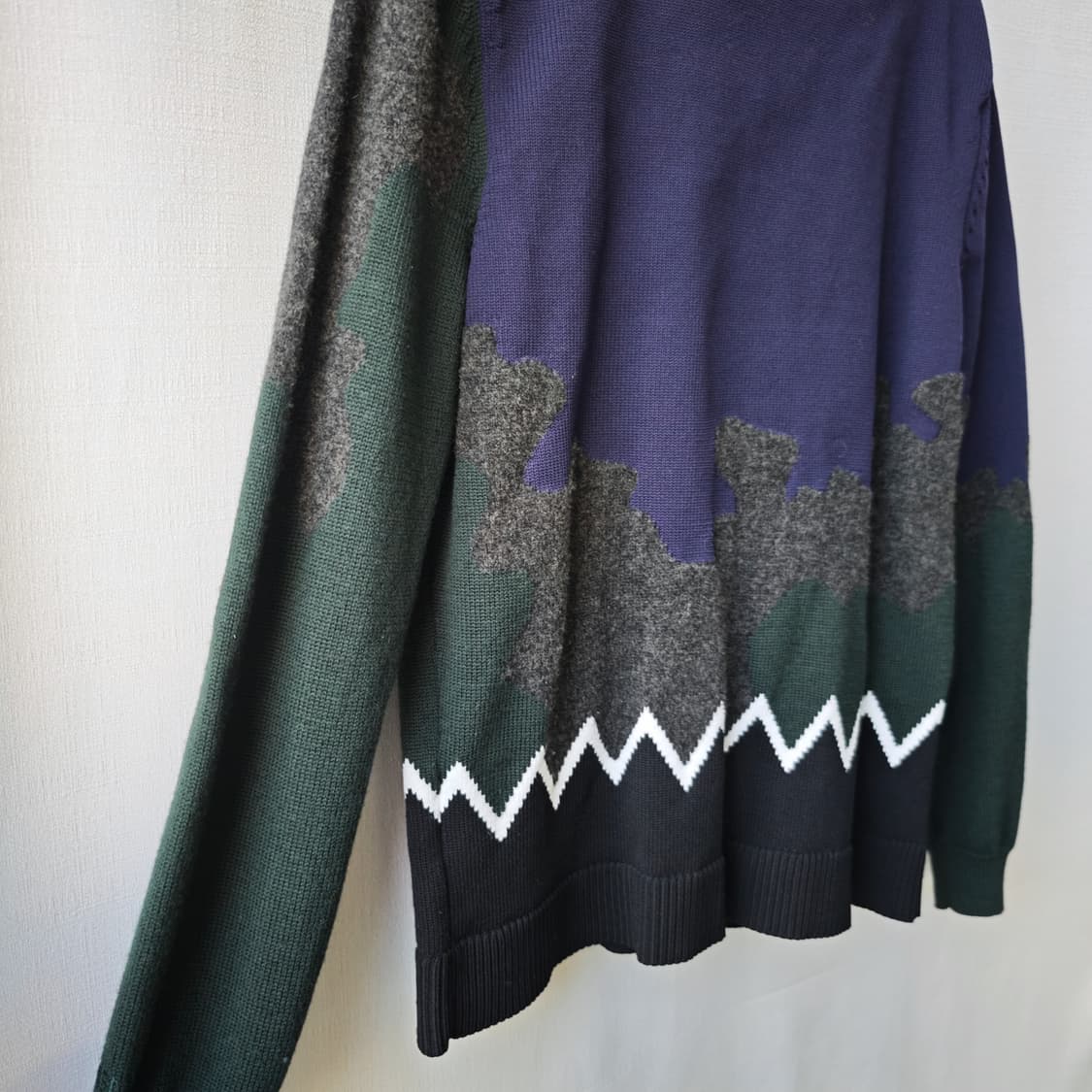 겐조 Moon House 울혼방 니트 M 상품이미지9