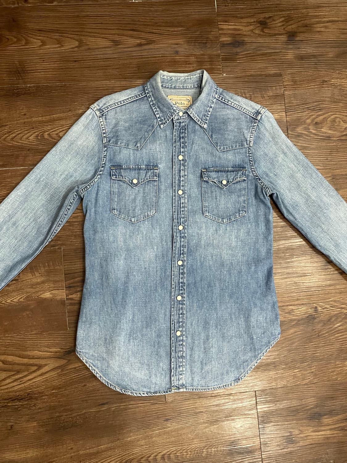 폴로 랄프로렌 데님 웨스턴 셔츠 상품이미지3