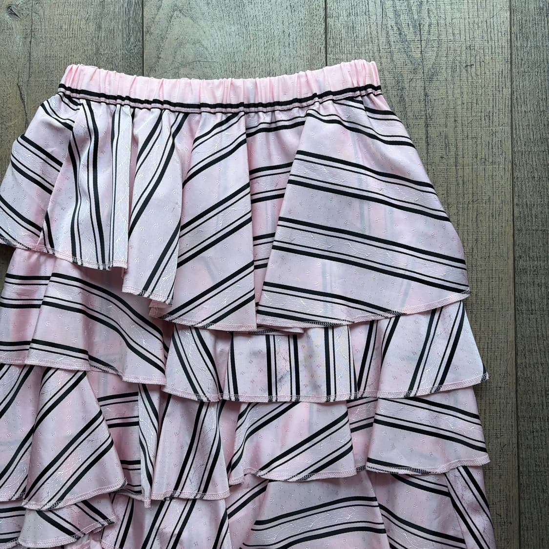 Floral Jacquard Lace Interruption Skirt  상품이미지4