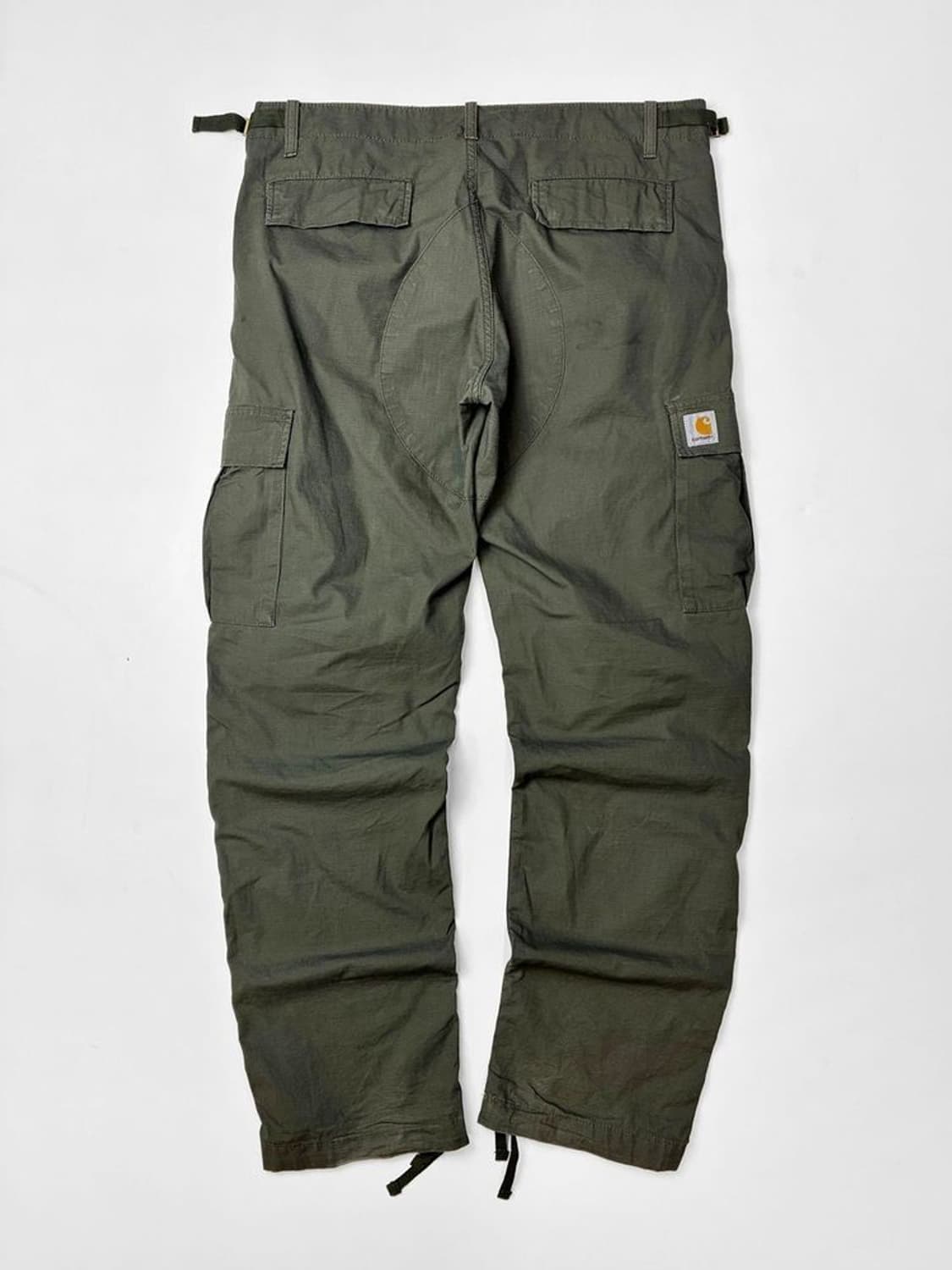 칼하트 WIP 립스탑 레귤러 올리브 카고 팬츠 PN5216 상품이미지5