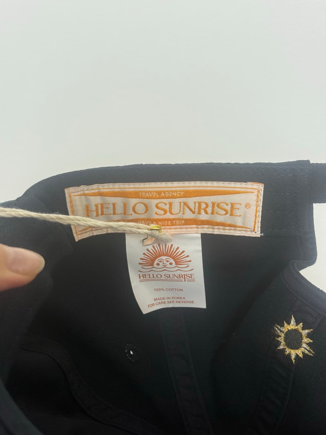 헬로선라이즈 캡 상품이미지2