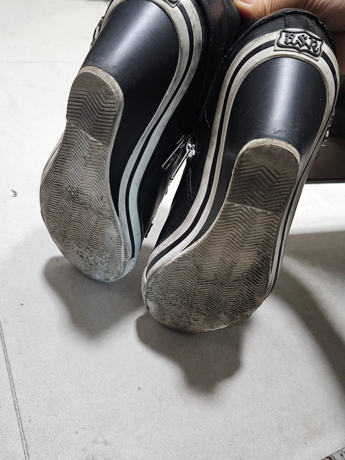 ASH 웨지힐 스니커즈 블랙 38 상품이미지6