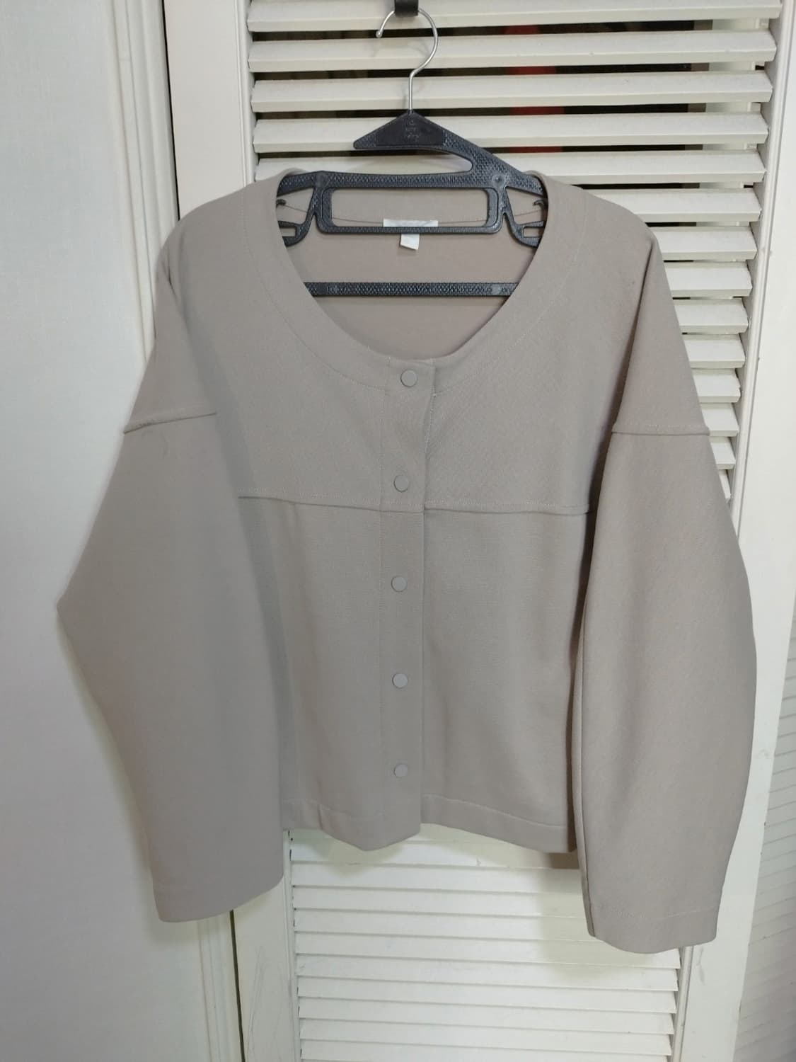 코스 COS 노카라 니트 자켓 가디건 상품이미지1