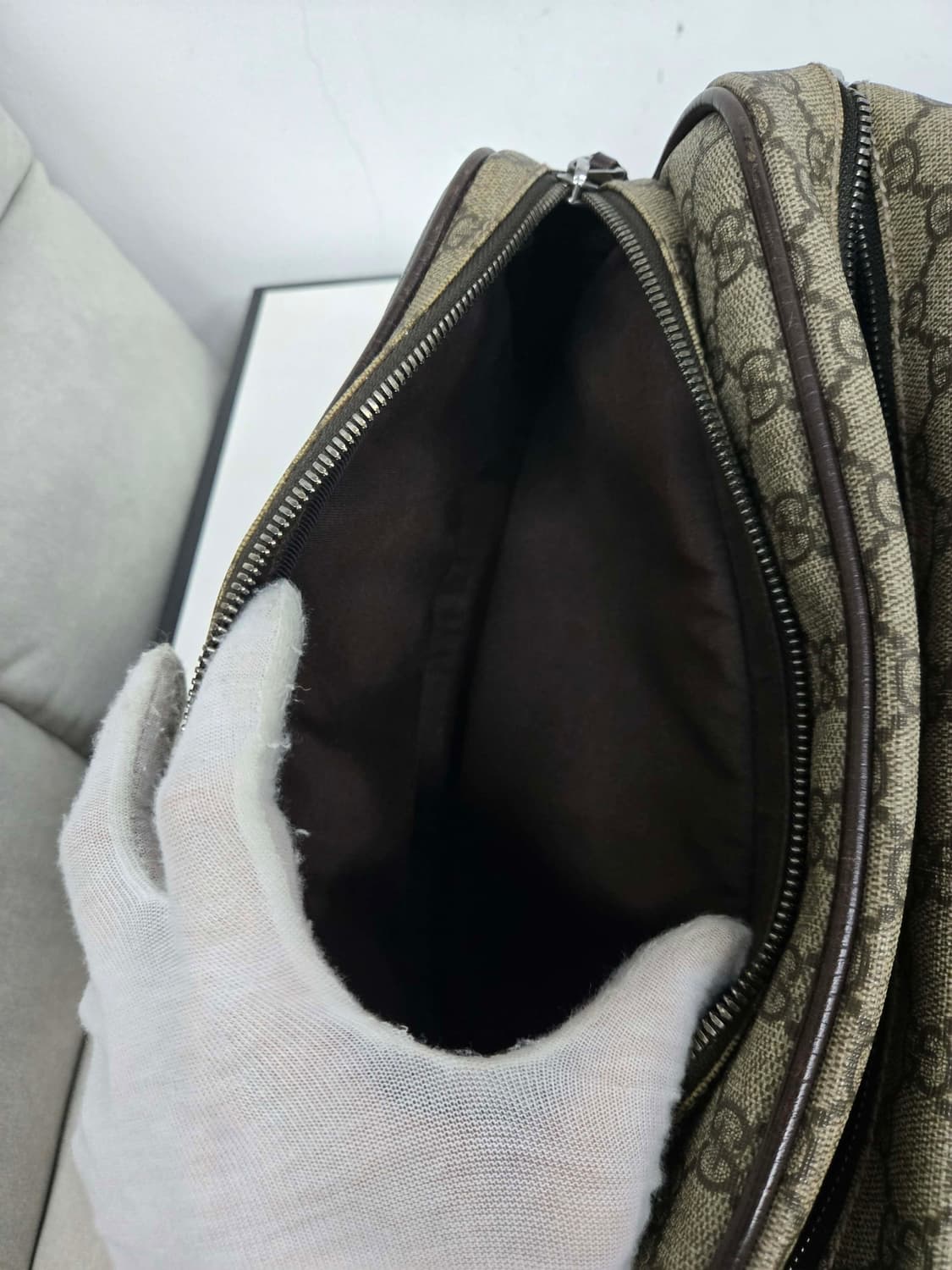 [보증서 정품] 구찌 시그니처 메신저백 상품이미지4