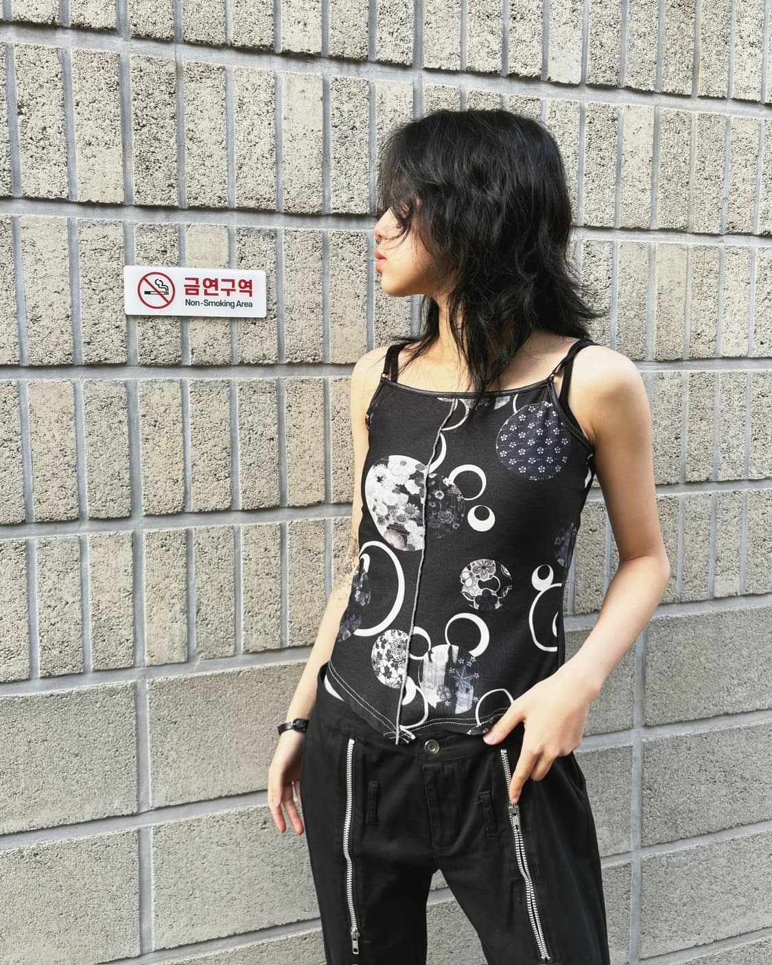 오즈온 오리엔탈 매쉬 슬리브리스 상품이미지6