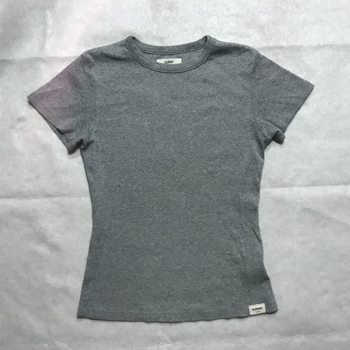 글로니 G CLASSIC FITTED TEE (GRAY) 상품이미지1