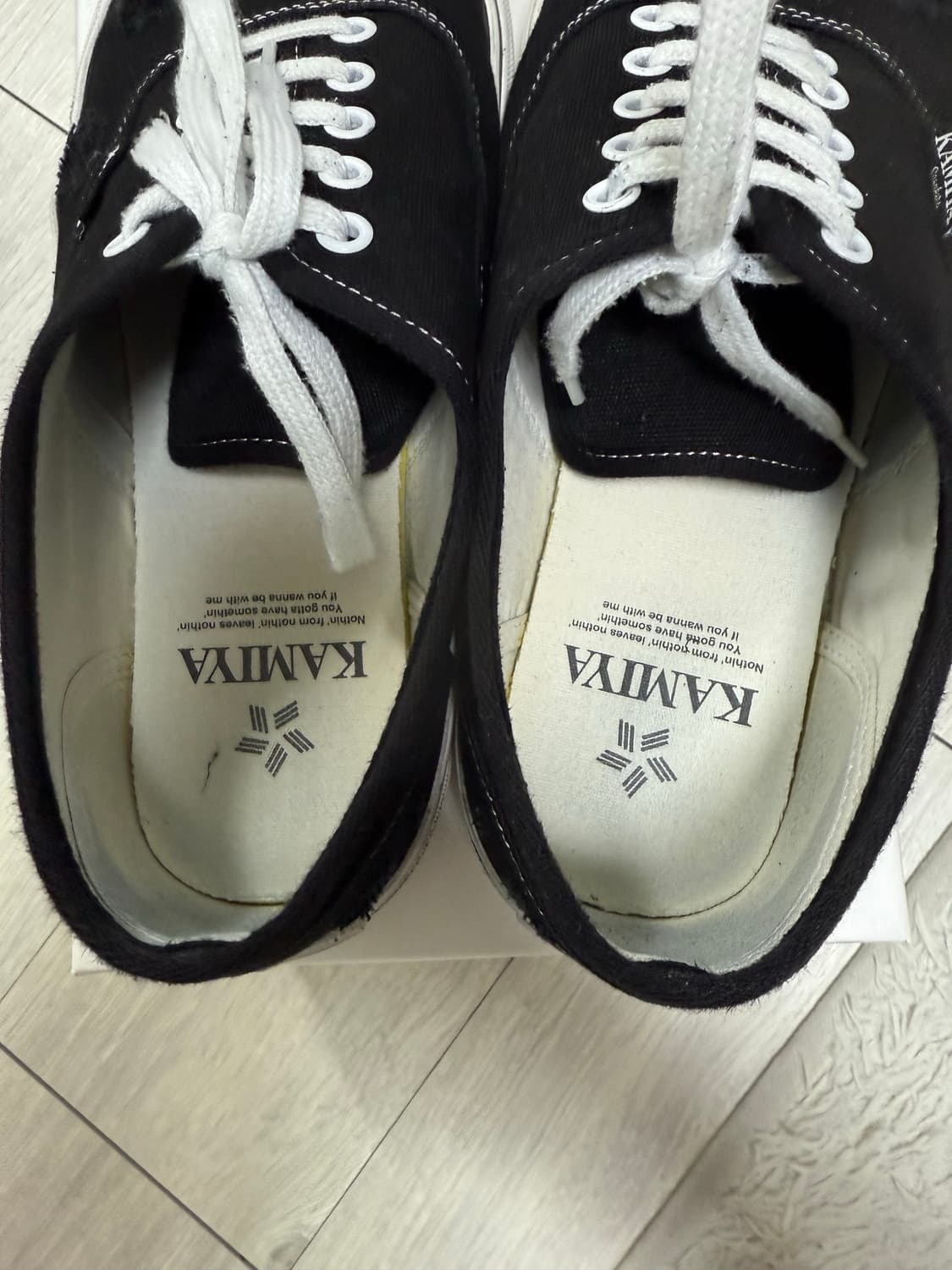 (44) 카미야 디스트레스 벌커나이즈드 슈즈 상품이미지2