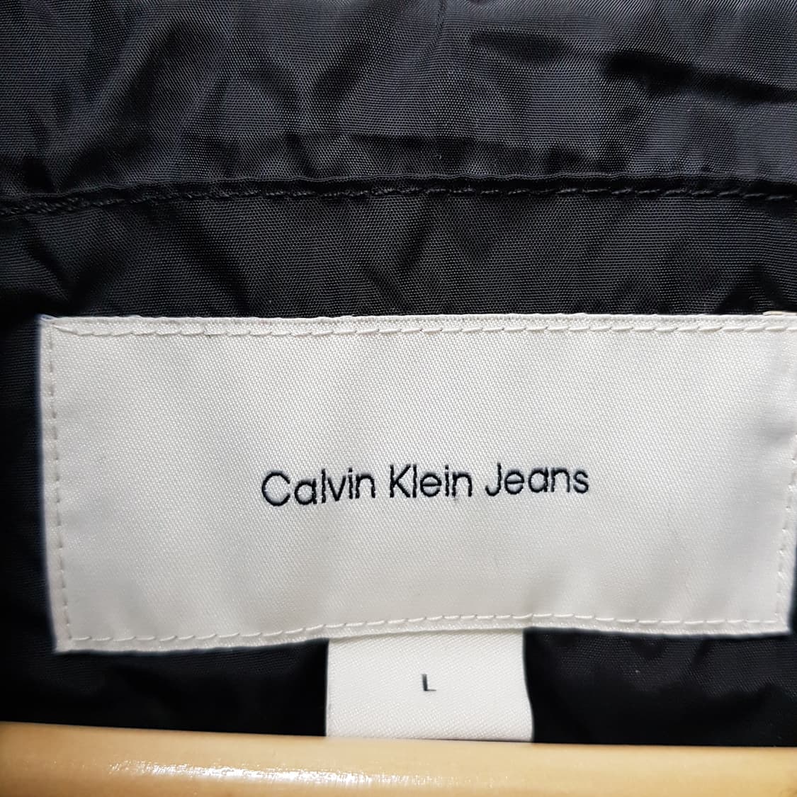 캘빈클라인 경량 패딩 블루종 L사이즈  상품이미지3