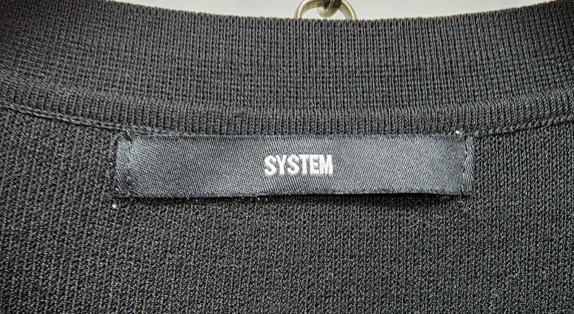 시스템옴므 남성 반팔니트 105 언발란스 스트라이프 니트반팔 MM52 상품이미지3