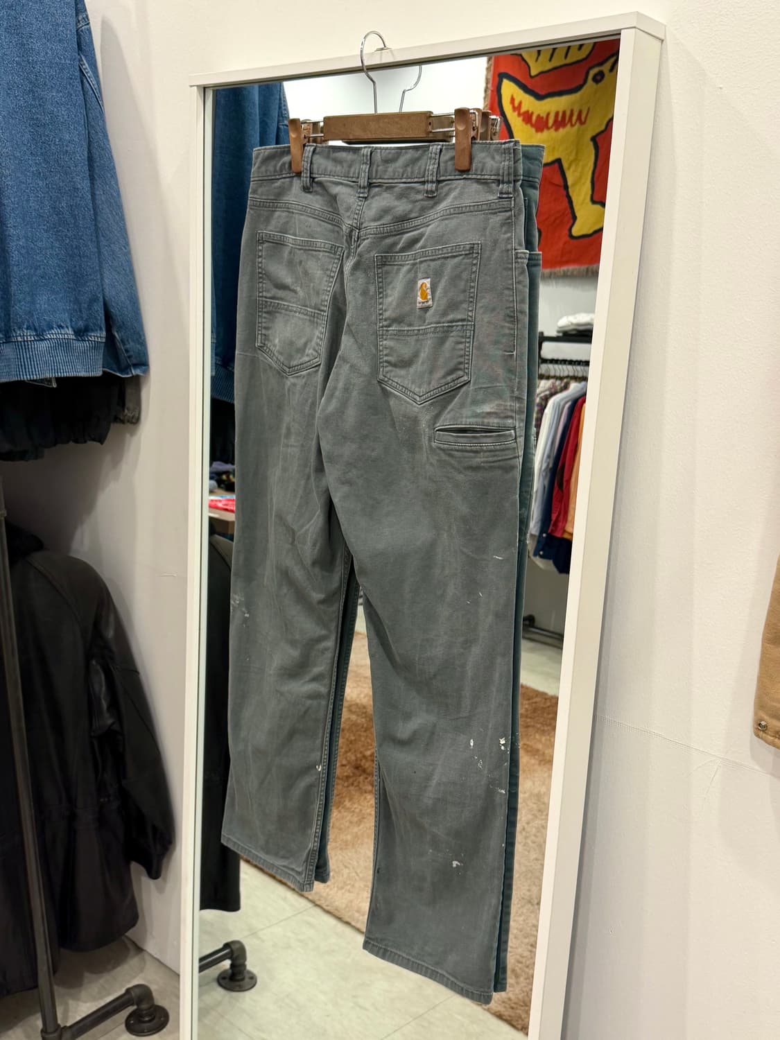 Carhartt 칼하트 빈티지 페인팅 워크 팬츠 (34inch) 상품이미지4