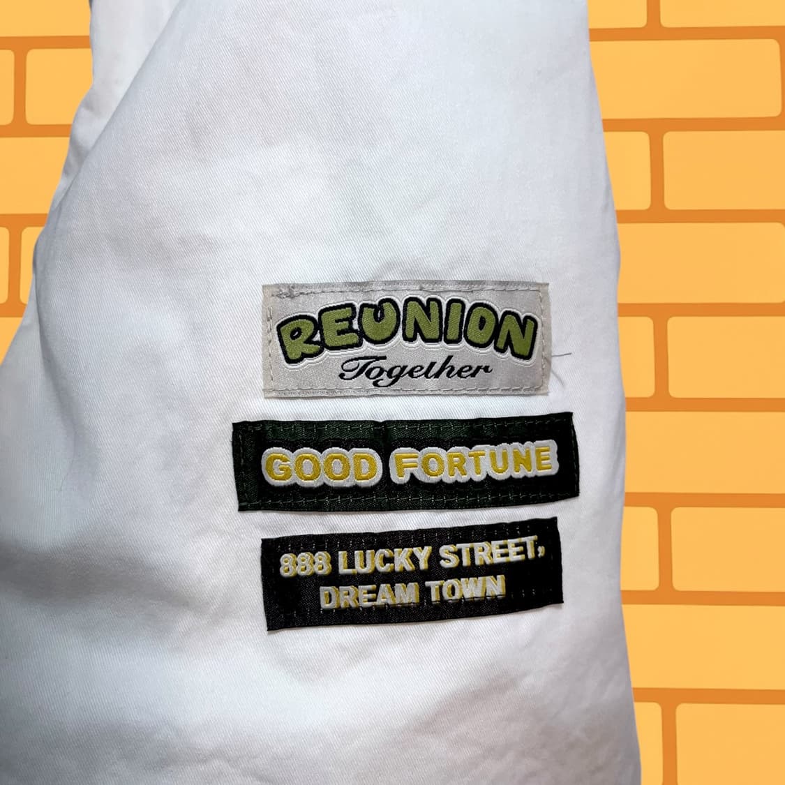 H&M 백로고 자수 셔츠 (L) 상품이미지6